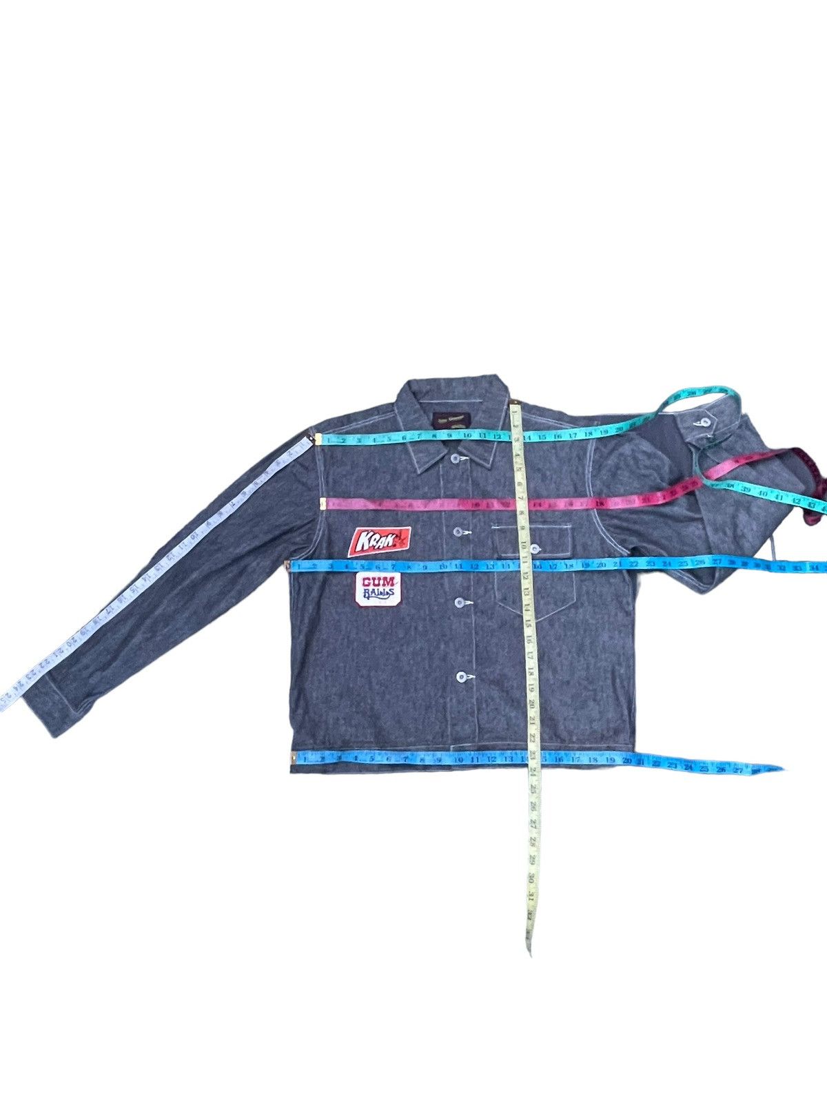 Japanese Brand Red Letter Type l Denim Jacket Size US M / EU 48-50 / 2 - 12 Thumbnail