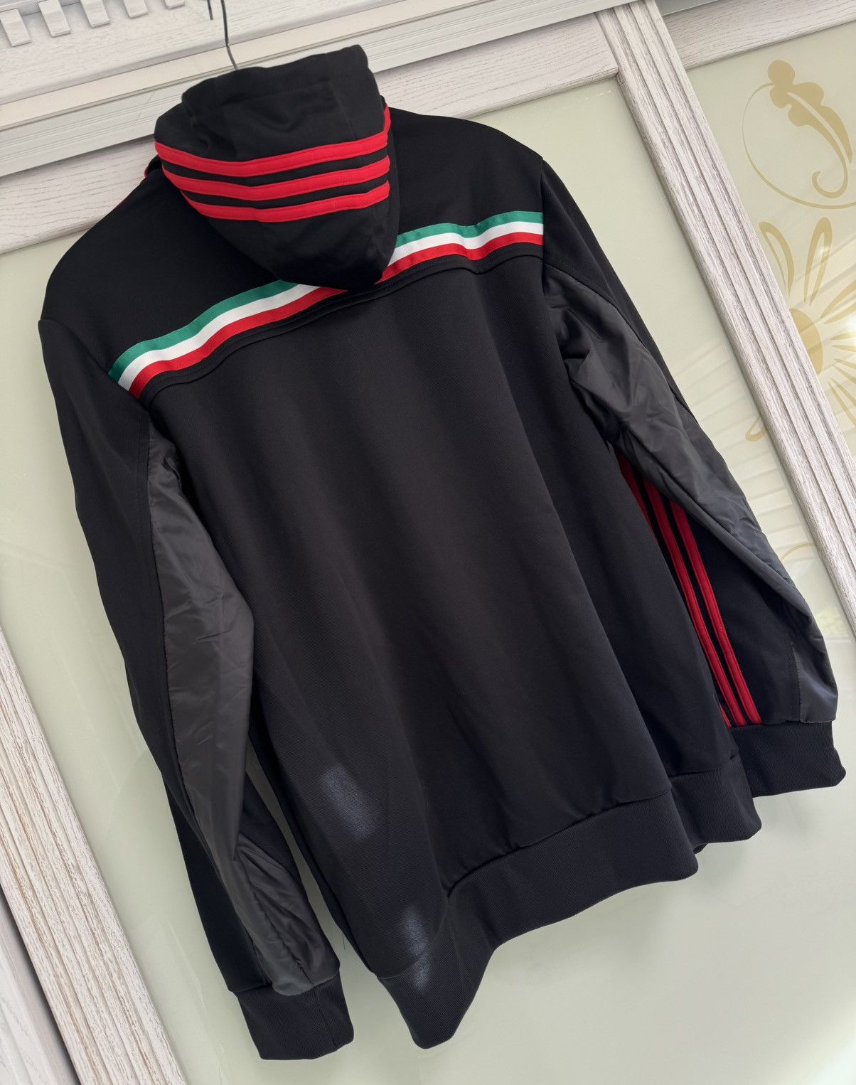 Adidas Milan 2012-2013 Soccer Track Jacket Football Jersey Shirt Size US M / EU 48-50 / 2 - 8 Thumbnail