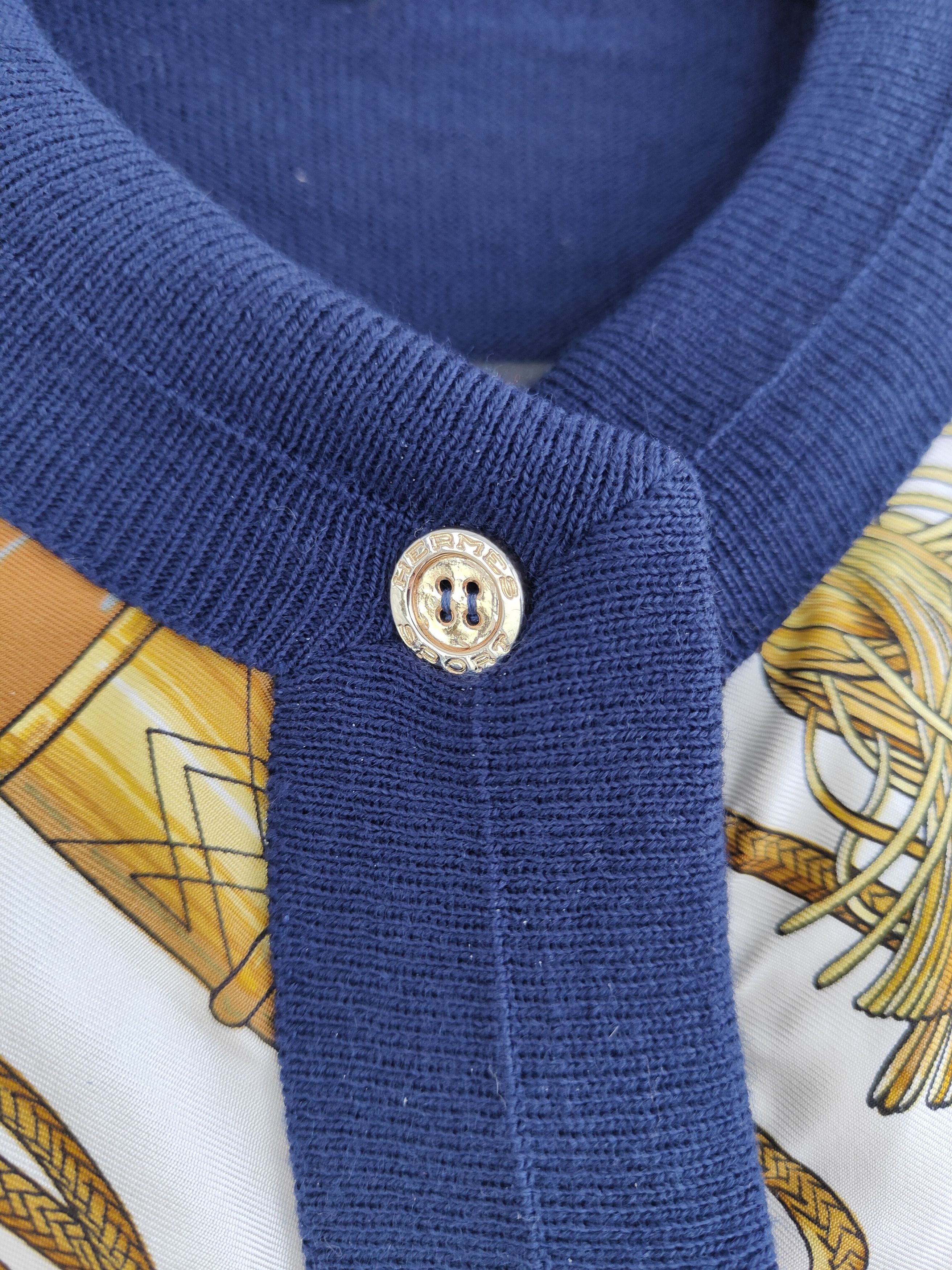 Hermes Hermes Paris Vintage Silk Cardigan Cliquetis Size S / US 4 / IT 40 - 8 Thumbnail