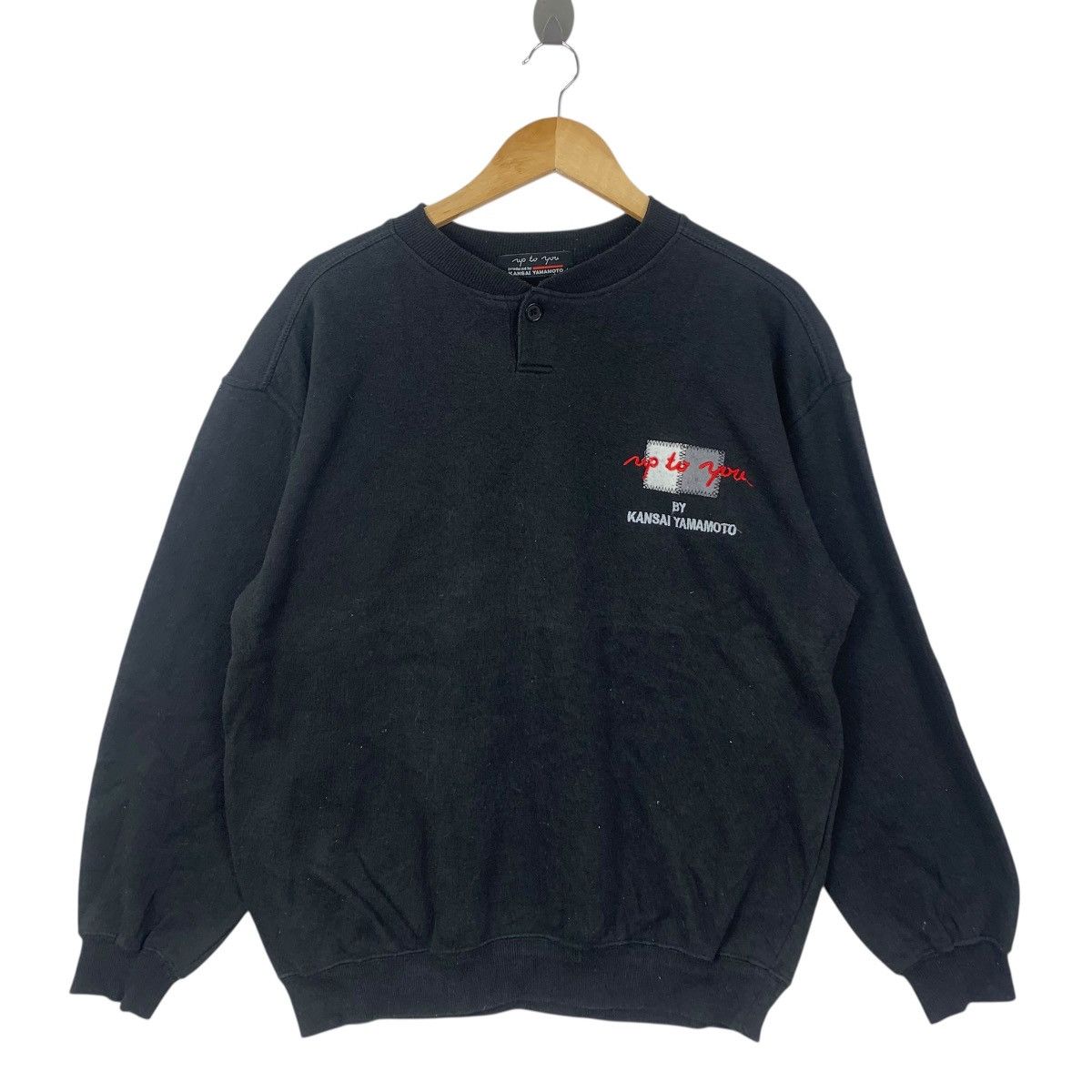 Kansai Yamamoto Vintage KANSAI YAMAMOTO Up To You Collection Henley Size L / US 10 / IT 46 - 4 Thumbnail