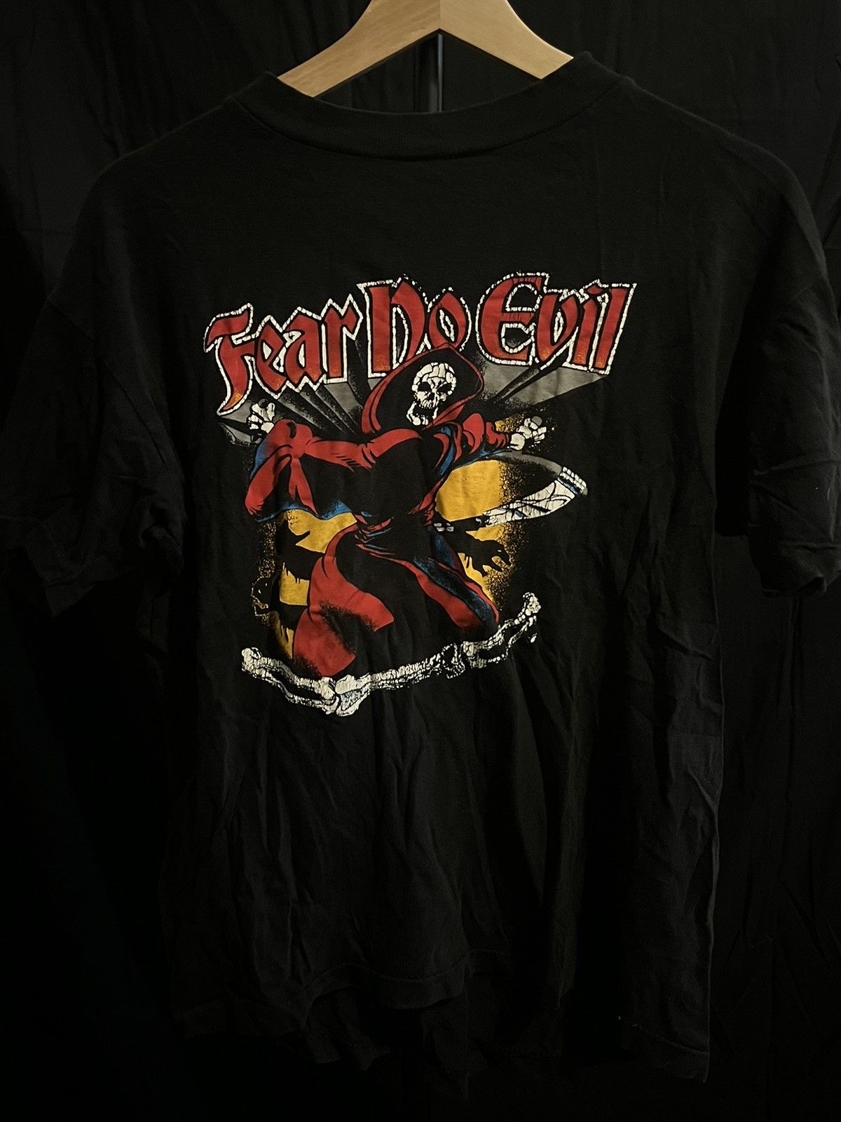 Vintage 80s “Fear No Evil” t-shirt