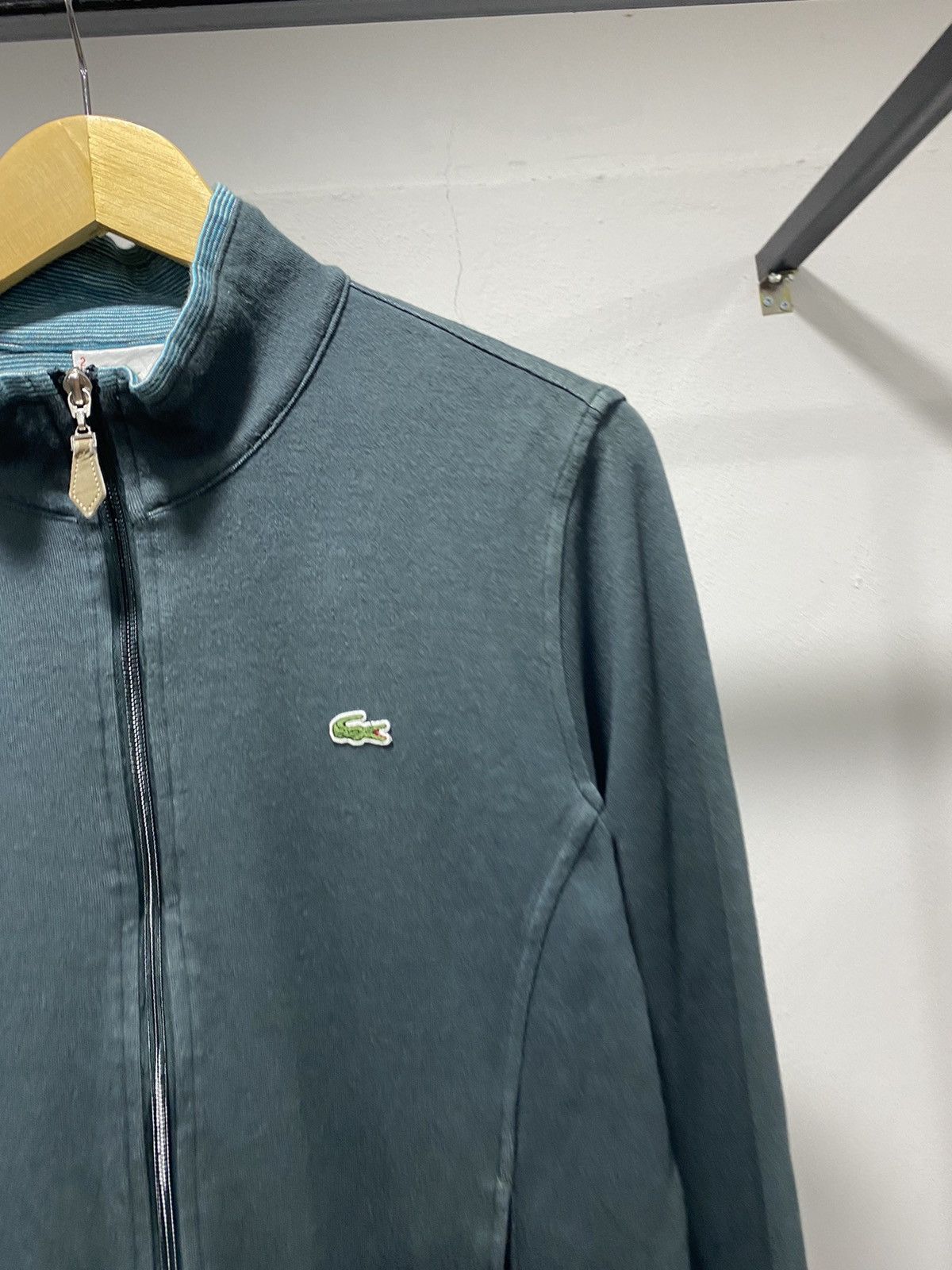 Designer × Lacoste × Vintage 💥Lacoste Zipper Sweater Golf Size S / US 4 / IT 40 - 3 Thumbnail