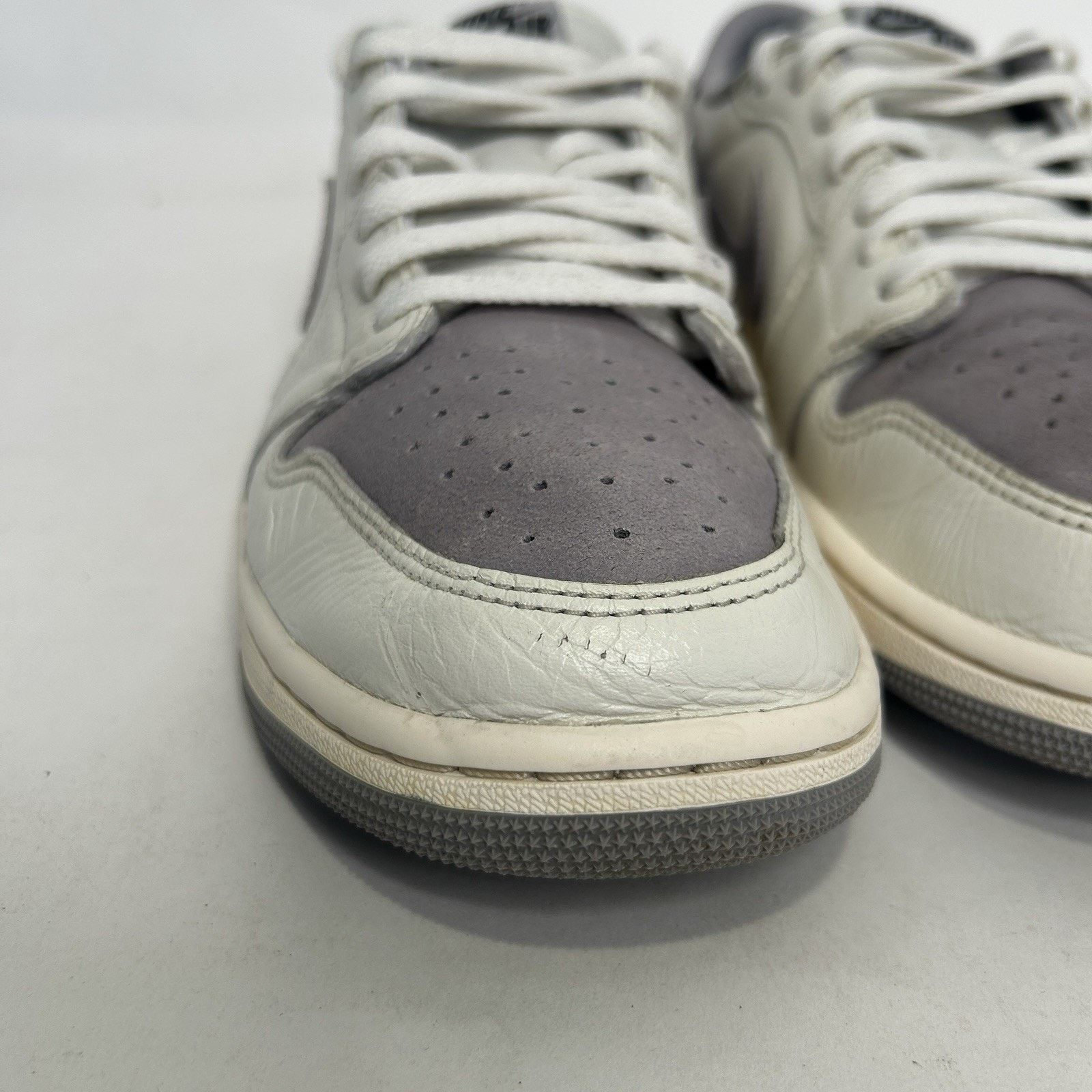 Jordan Brand Nike Air Jordan 1 Retro OG Low “Atmosphere Grey” CZ0790-101 Size US 11.5 / EU 44-45 - 8 Thumbnail