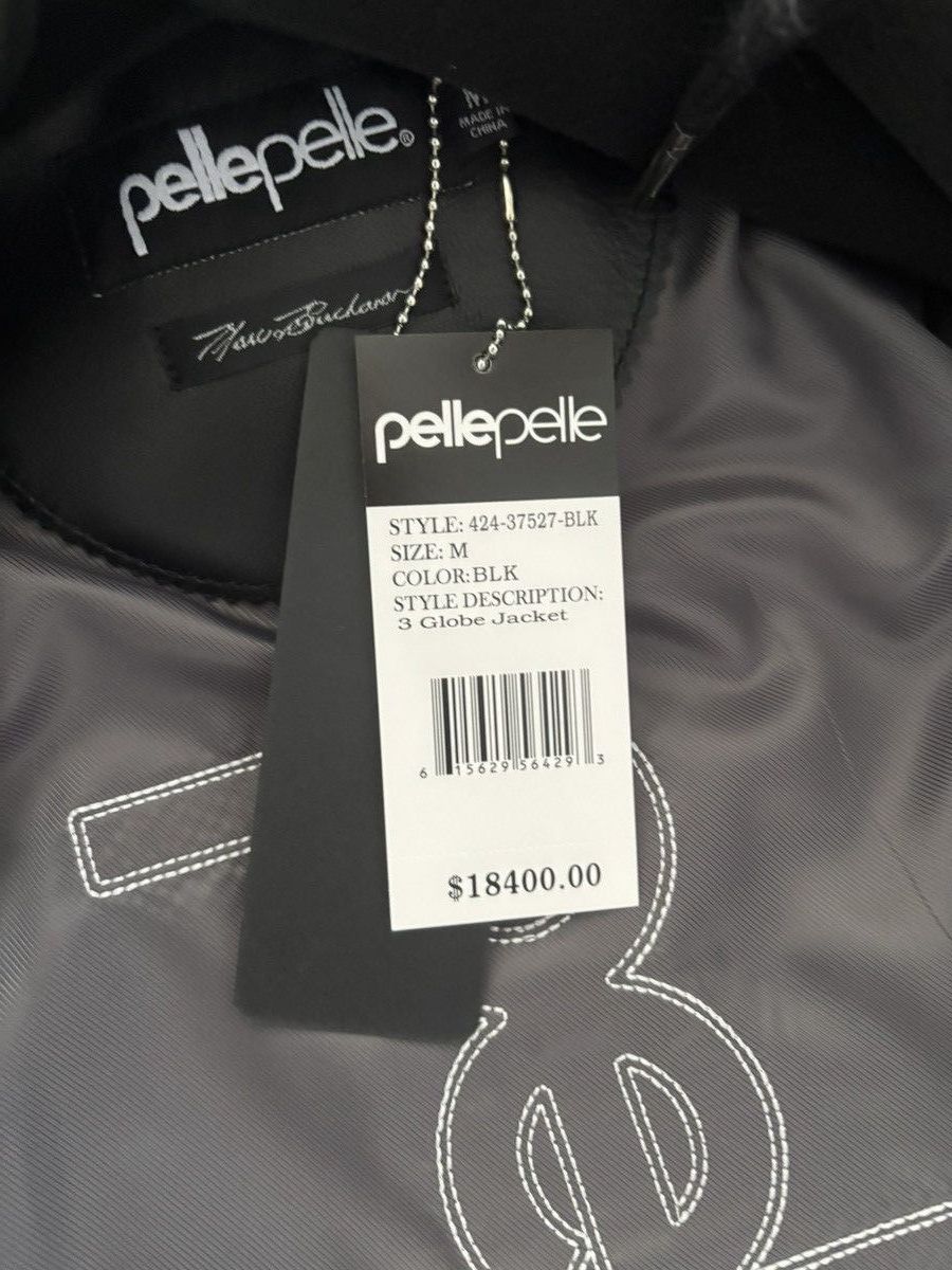 Pelle Pelle Playboi carti Pelle Pelle 3globe leather jacket size medium Size US M / EU 48-50 / 2 - 5 Thumbnail