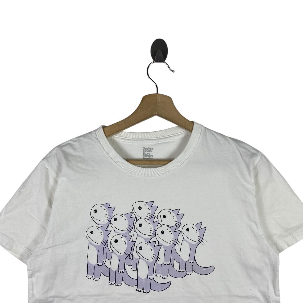 Other 11 PIKI NO NEKO x GRANIPH Eleven Cats Noboru Baba Tee Shirt Size S / US 4 / IT 40 - 2 Thumbnail