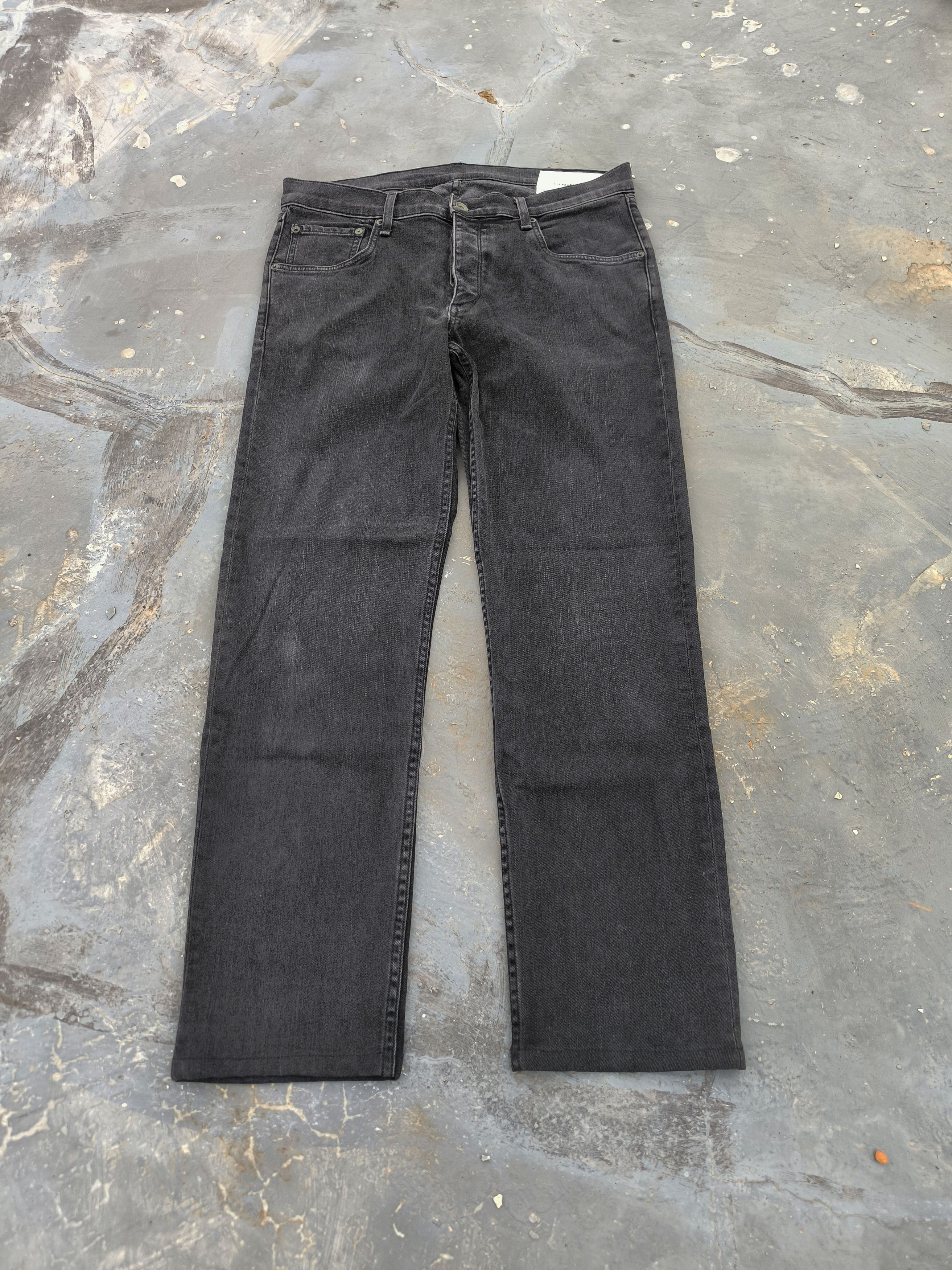 Rag & Bone Rag & bone black wash/rock slim leg fit 2 Size US 34 / EU 50 - 1 Thumbnail