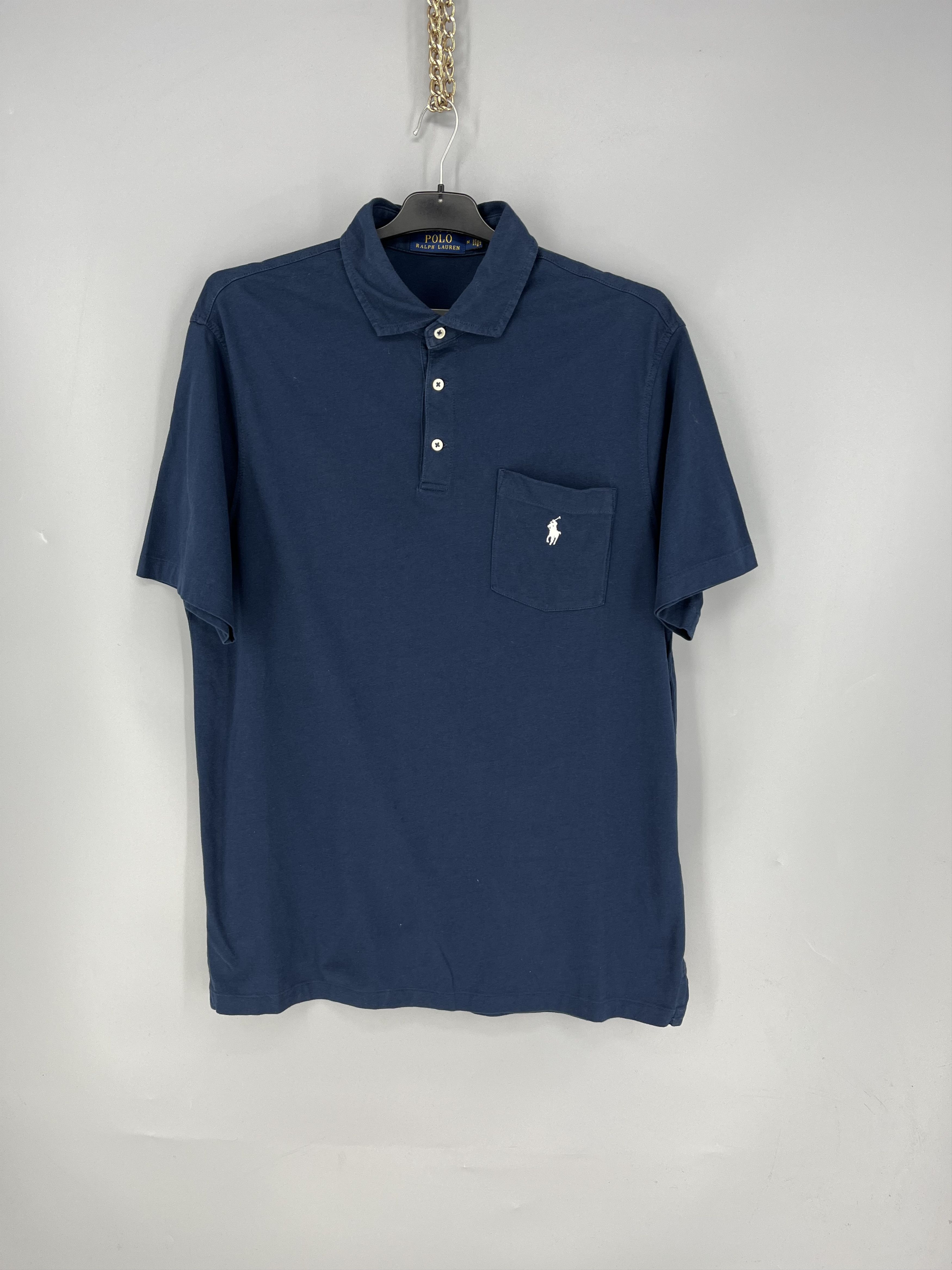 Polo Ralph Lauren Polo Ralph Lauren Pocket T Shirt Mens M Blue Cotton Pony Size US M / EU 48-50 / 2 - 1 Thumbnail