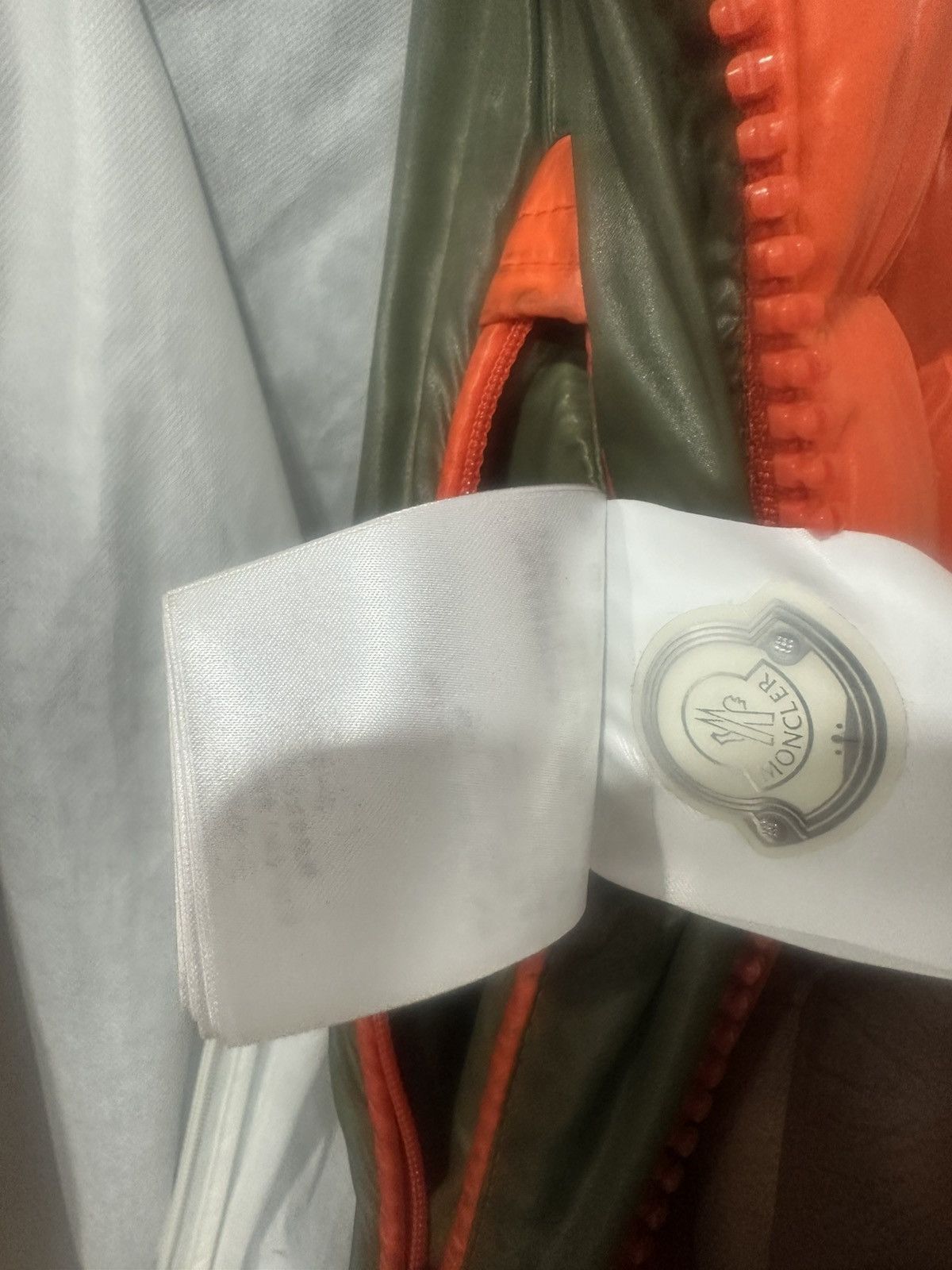 Moncler Moncler Orange Maya Bubble Jacket Size US XL / EU 56 / 4 - 3 Thumbnail