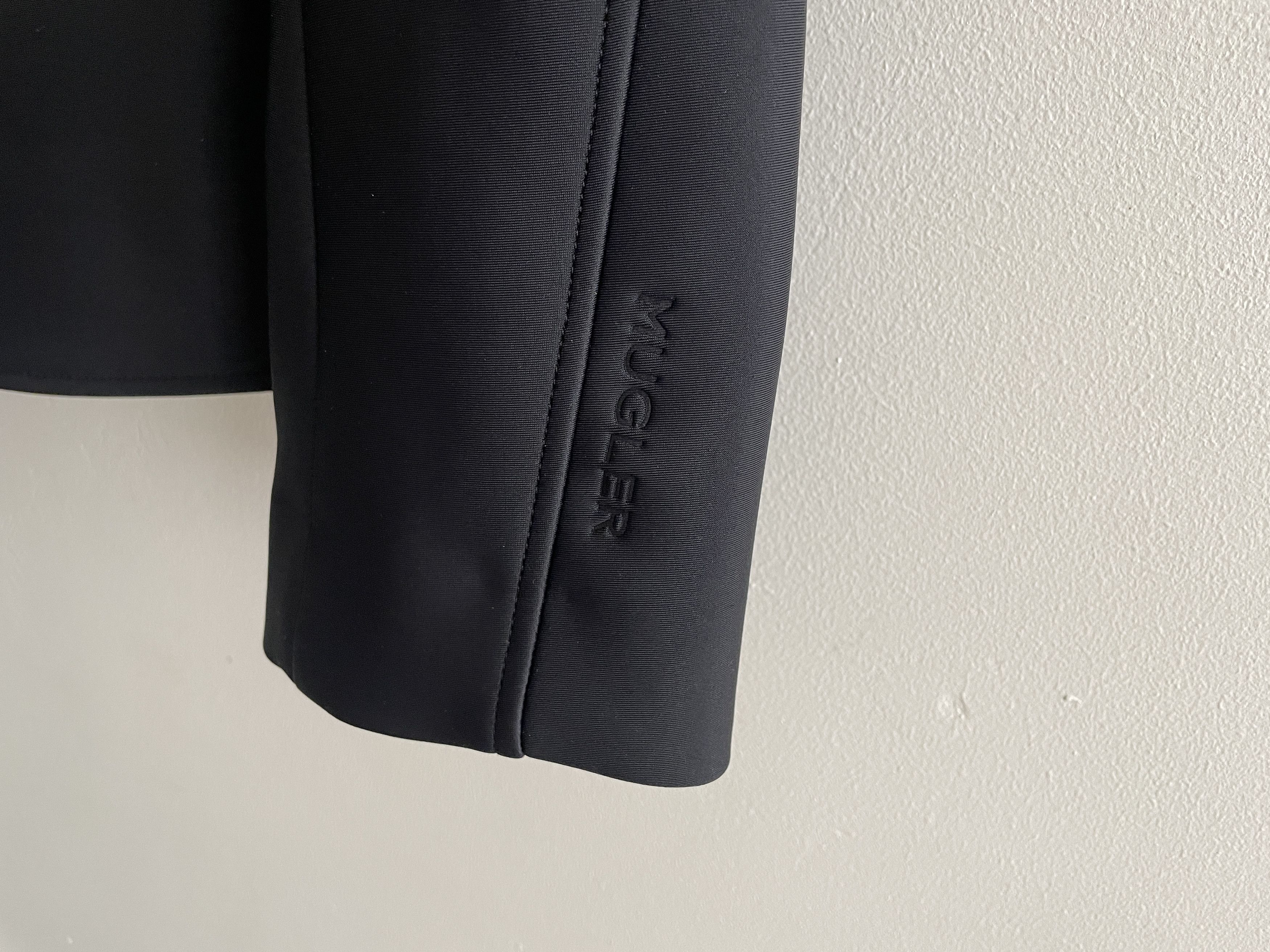 Mugler Mugler Black Structured Blazer – NEW with tag Size M / US 6-8 / IT 42-44 - 4 Thumbnail