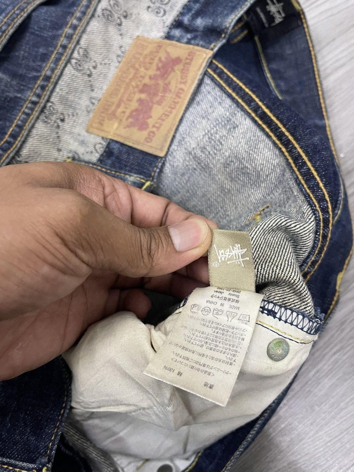Stussy Stussy ripped denim Size US 32 / EU 48 - 7 Thumbnail