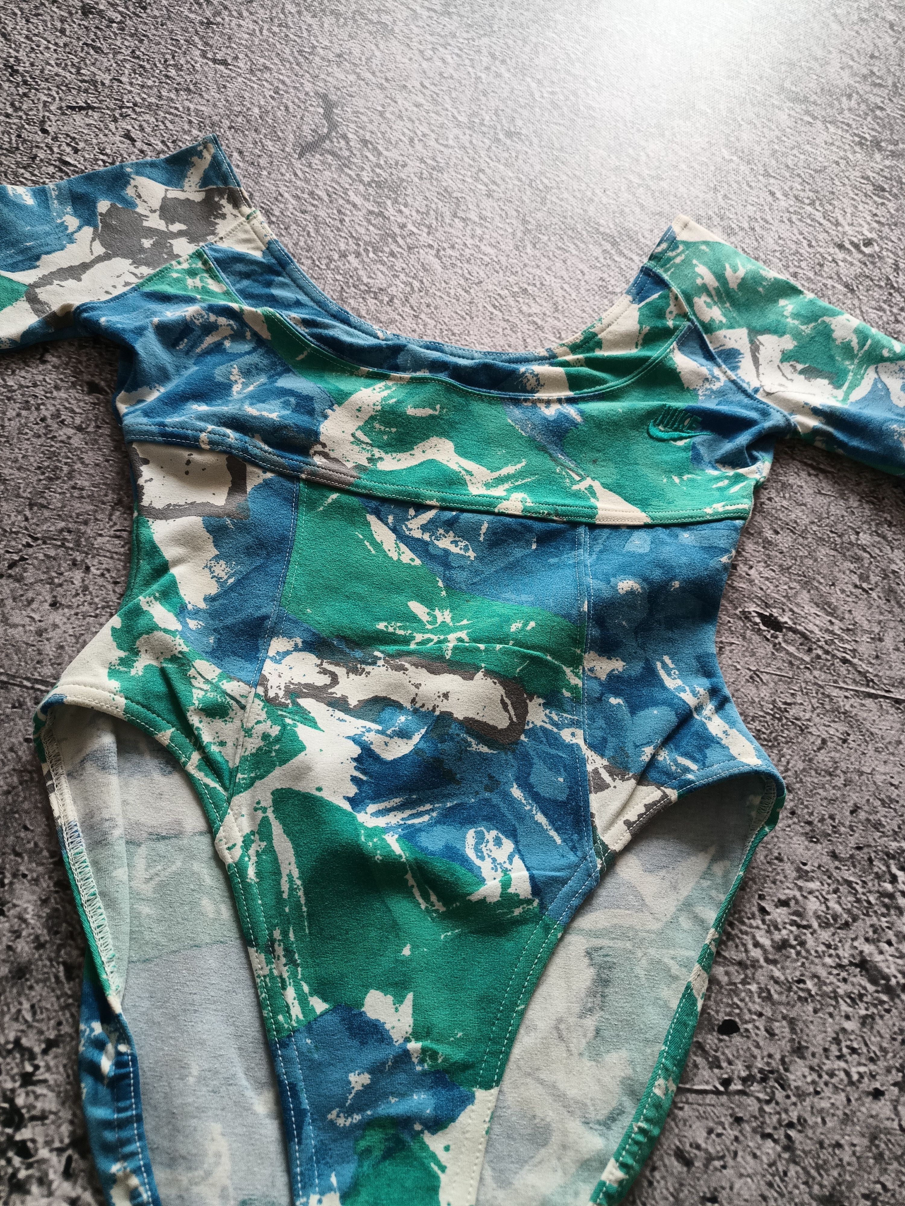 Nike × Vintage Vintage 90s Nike bodysuit Size S / US 4 / IT 40 - 3 Thumbnail