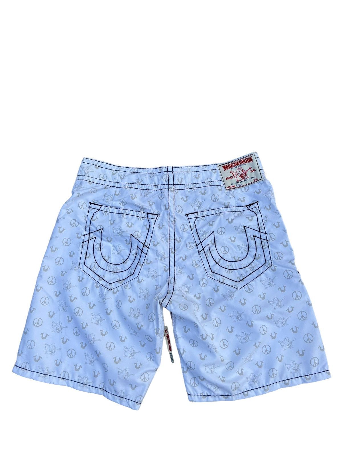 True Religion Vintage NWT True Religion Swim Wear Monogram Surf Short Pant Size US 34 / EU 50 - 2 Thumbnail