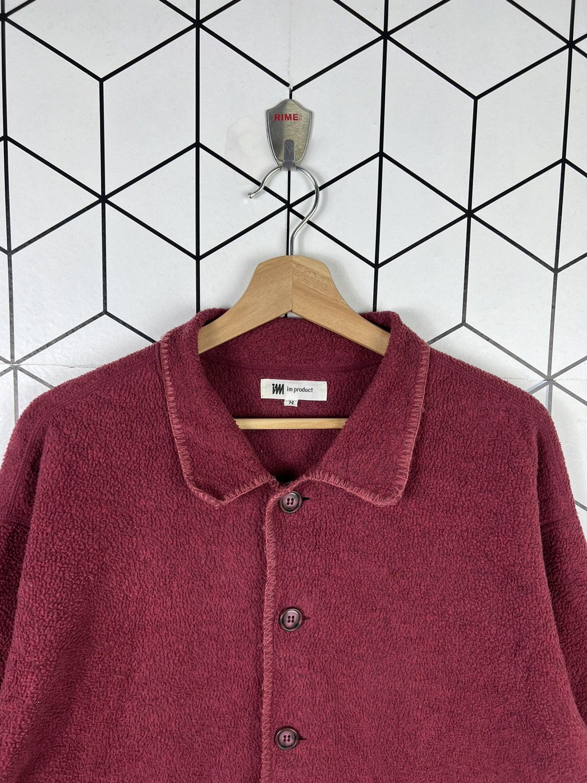 Homme Plisse Issey Miyake Vintage issey miyake men fleece sweater jacket Size US M / EU 48-50 / 2 - 3 Thumbnail