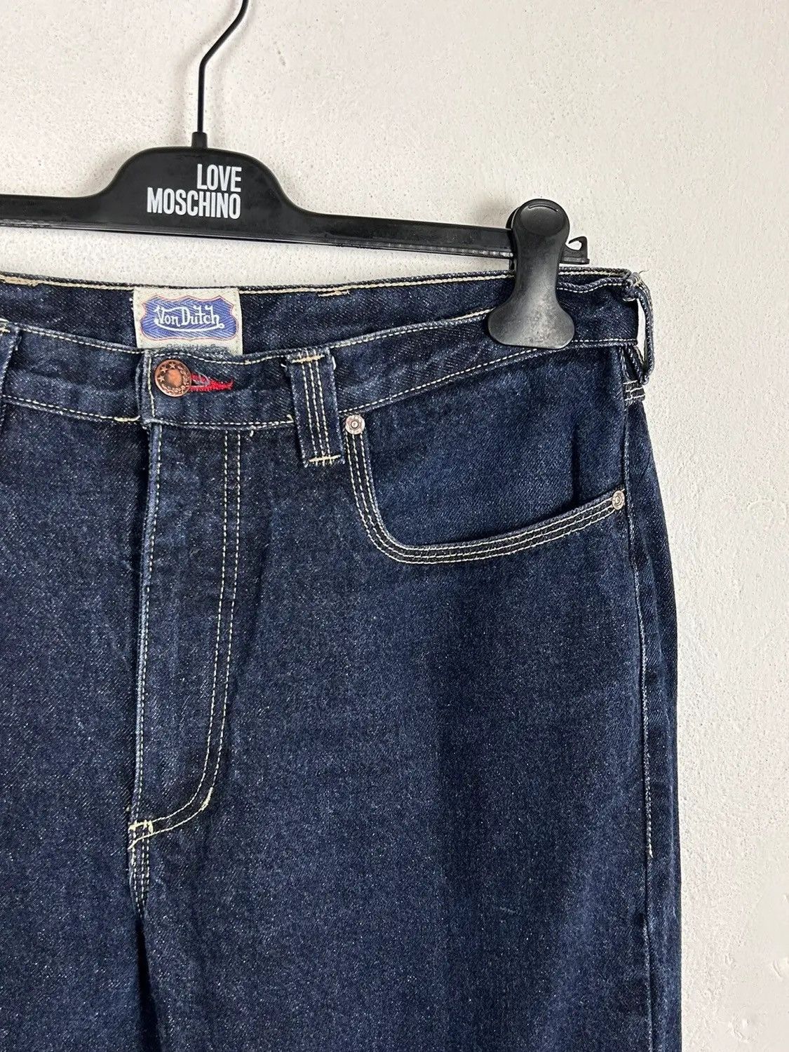 Christian Audigier Vintage Von Dutch Flame Design Rare Jeans In Size 36 Size US 36 / EU 52 - 3 Thumbnail