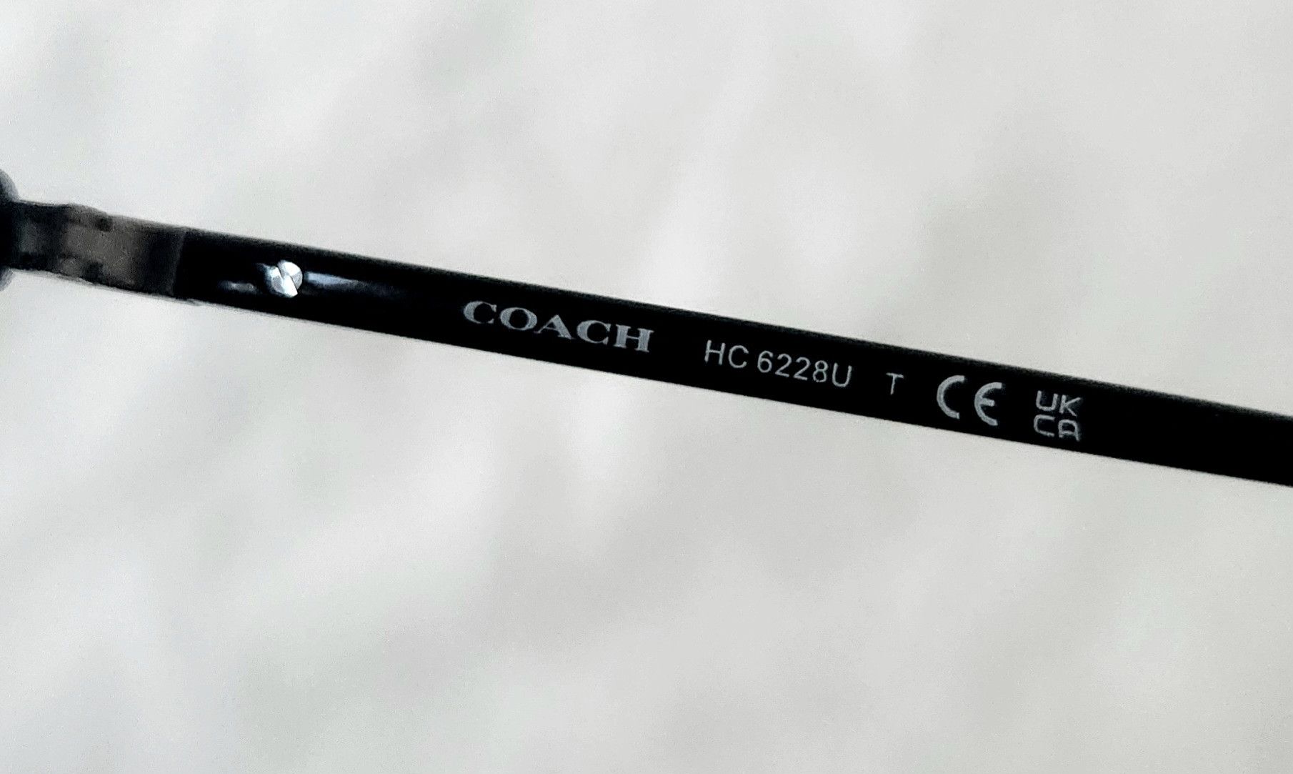 Coach Coach Eyeglasses HC 6228U 5002 eyeglasses Black Frame only Size ONE SIZE - 11 Thumbnail