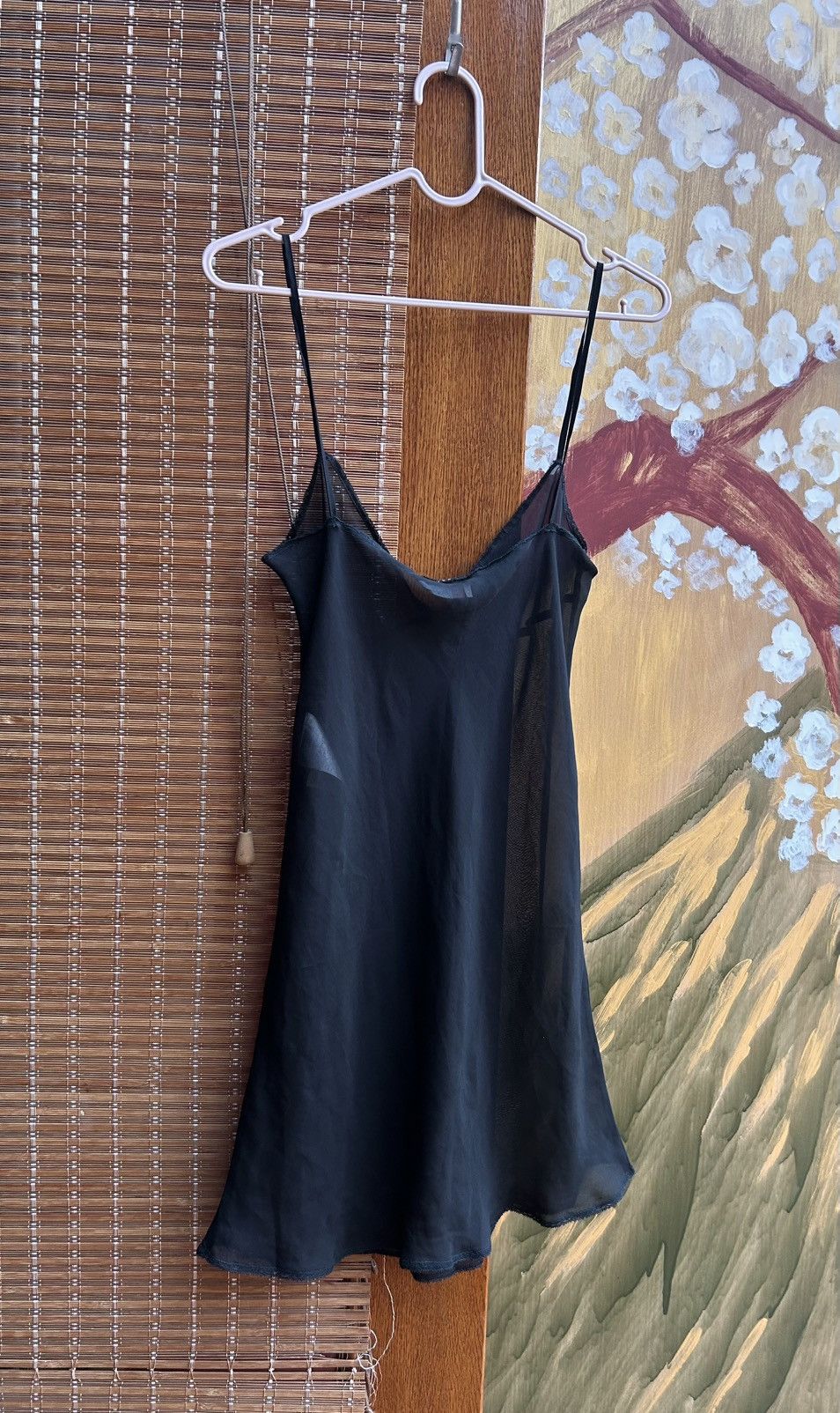 RED Valentino × Valentino RED Valentino Black Mesh Camisole Top Size 40 Size S / US 4 / IT 40 - 2 Thumbnail