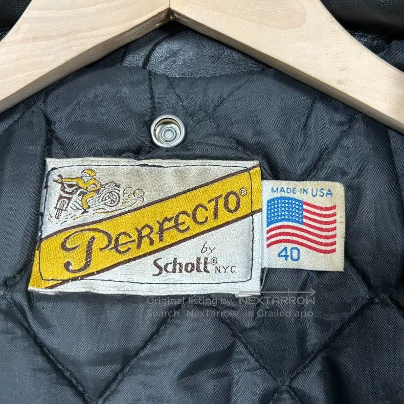 Schott Schott Classic cowhide motorcycle leather jacket Size US S / EU 44-46 / 1 - 7 Thumbnail