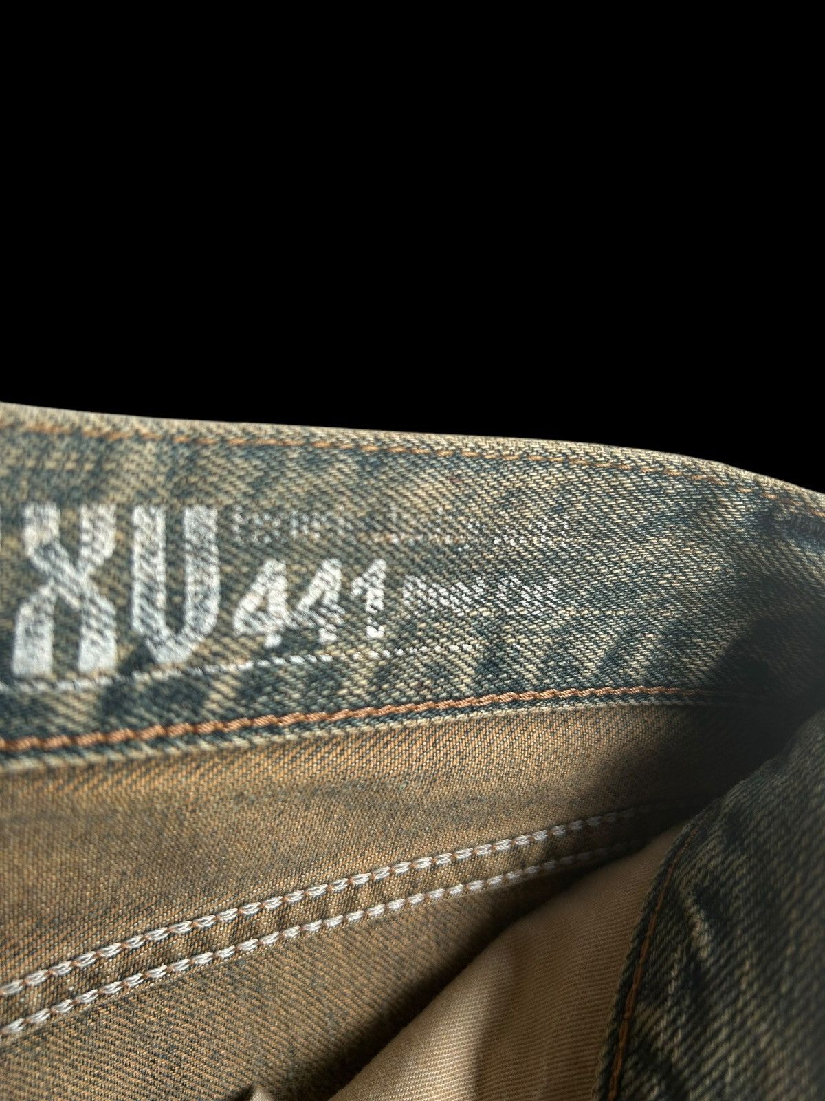 Japanese Brand × Kapital × Vintage Flare Edwin Rusty Distressed Denim Jeans Size US 32 / EU 48 - 3 Thumbnail