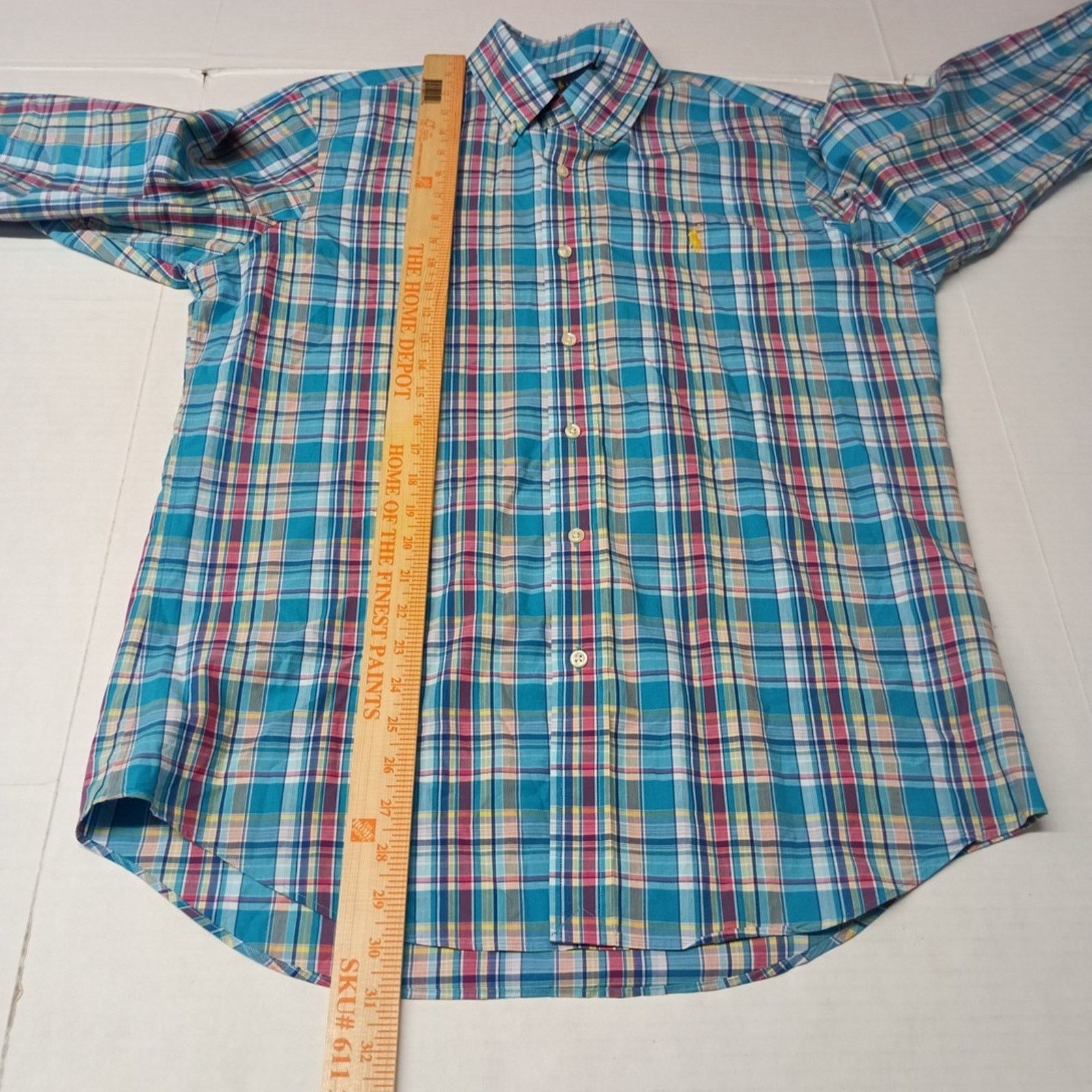 Polo Ralph Lauren Polo Ralph Lauren Button Down Shirt Men's M Multicolor Plaid Size US M / EU 48-50 / 2 - 7 Thumbnail