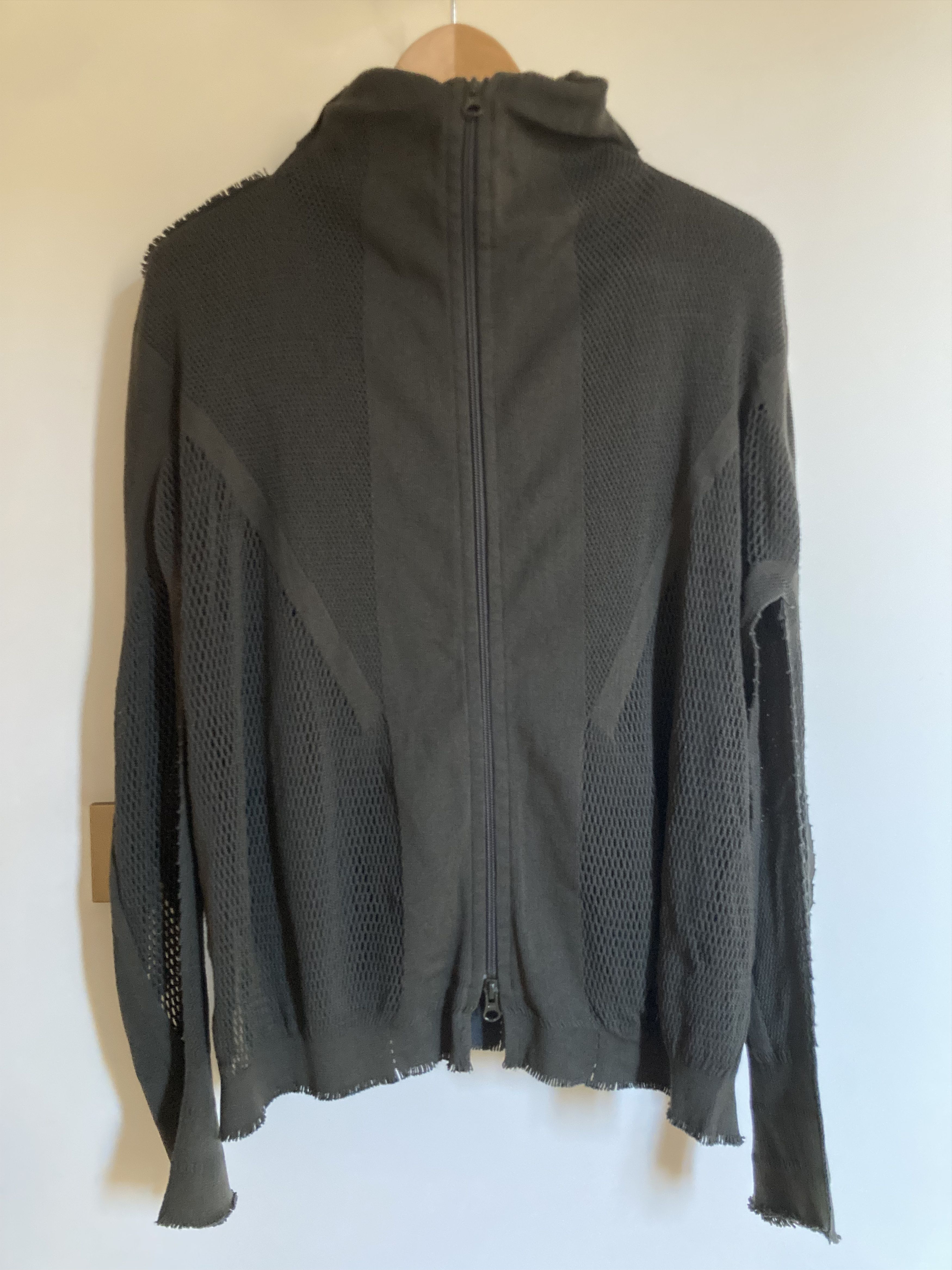 Issey Miyake Issey Miyake A-POC archive hooded knit jacket Size S / US 4 / IT 40 - 1 Thumbnail