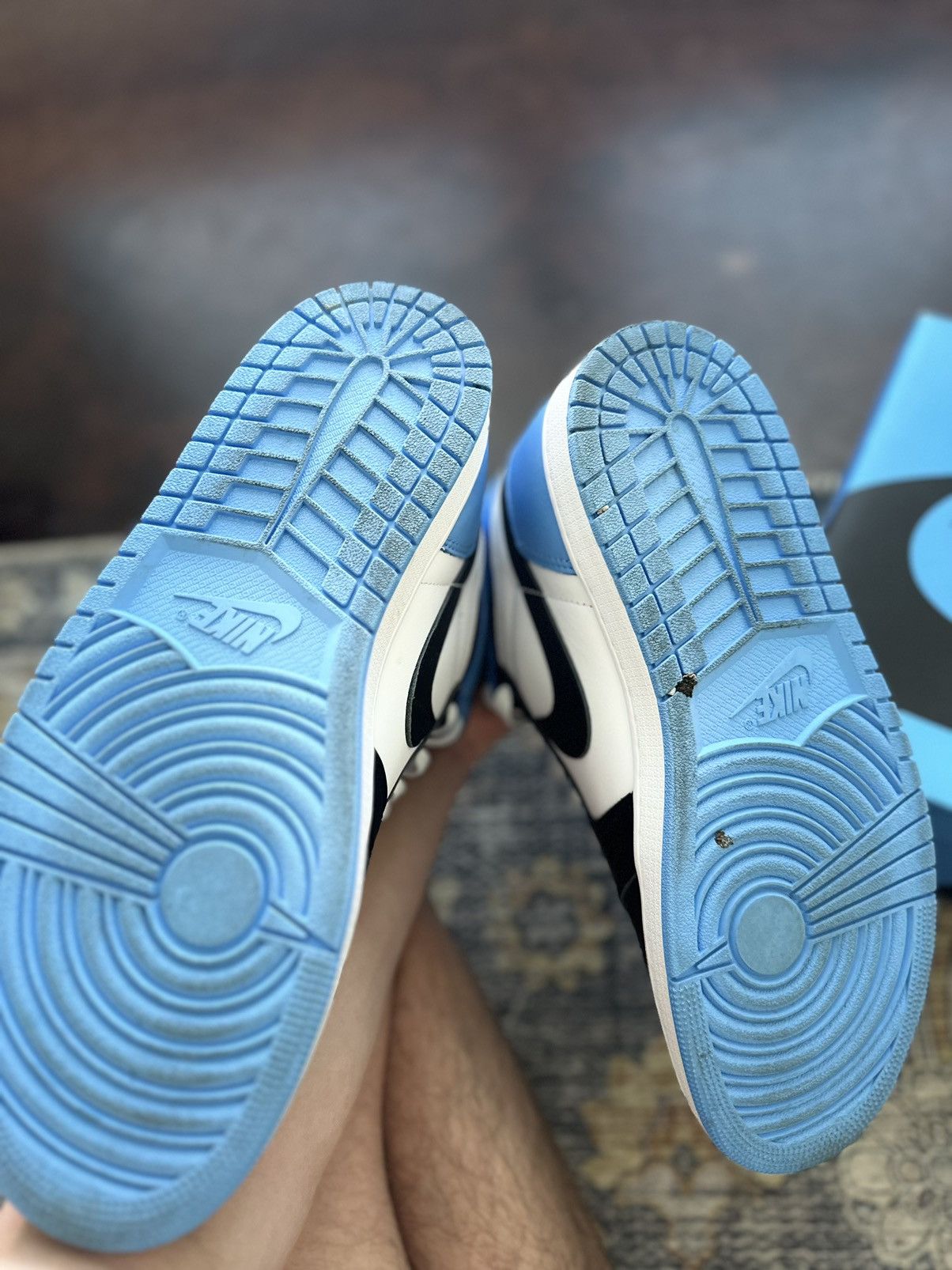 Jordan Brand × Nike Unc Toe Jordan 1 High Size US 10 / EU 43 - 6 Thumbnail