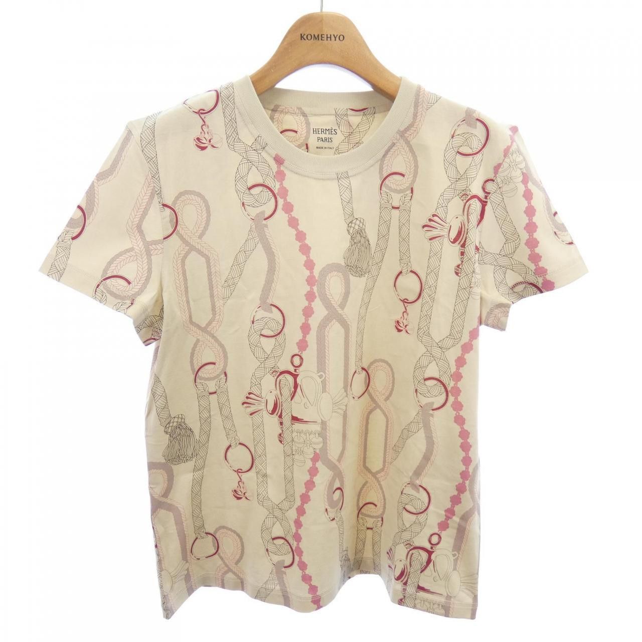 Hermes Hermes T-shirt Cotton T-shirt 38 Cotton T-Shirts DUTY FREE for USA