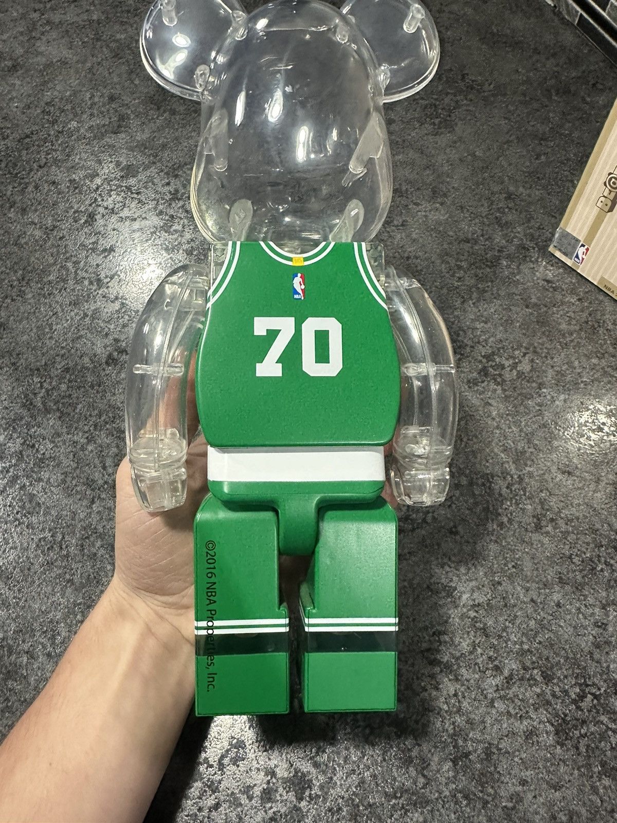 Medicom Toy × NBA Bearbrick NBA Boston Celtics 400% Size ONE SIZE - 2 Thumbnail