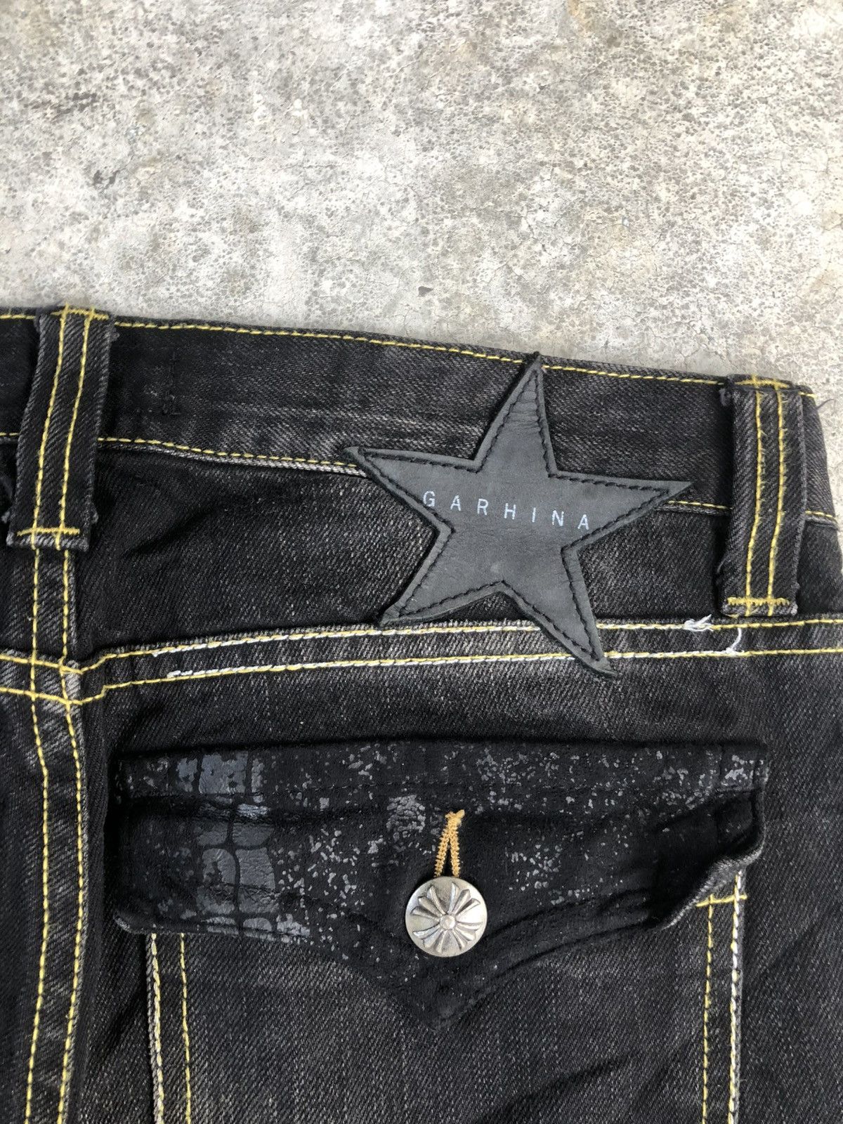 Tornado Mart Japanese Garhina Flared Jeans Distressed Jeans Size US 32 / EU 48 - 17 Thumbnail