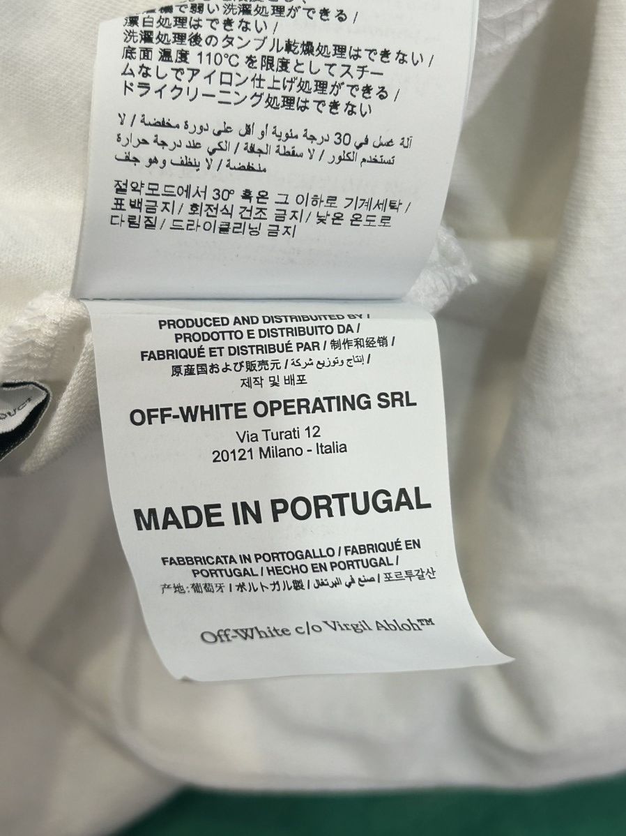 Off-White Off-White Caravaggio Arrow Long-Sleeve Tee Size US M / EU 48-50 / 2 - 11 Thumbnail
