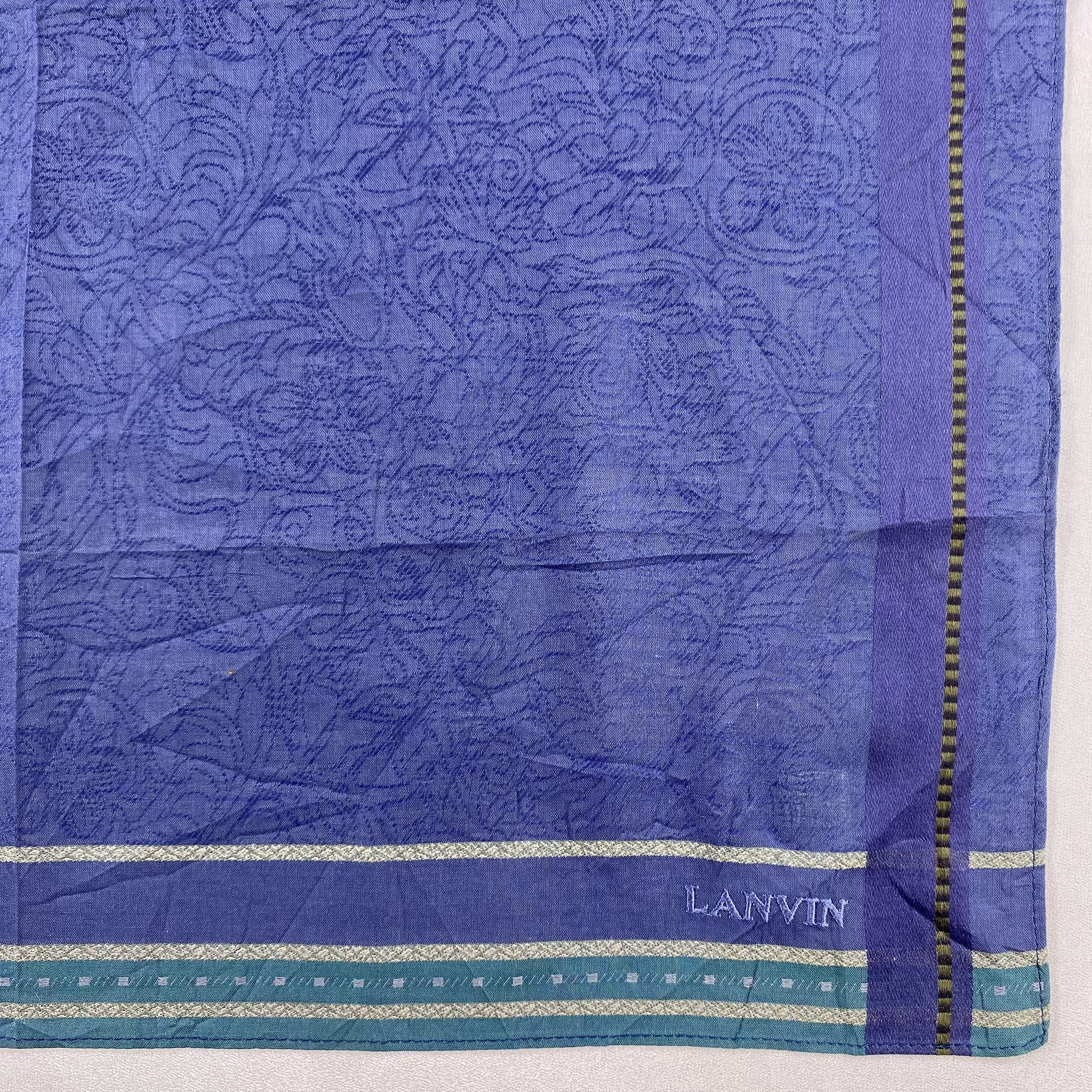 Lanvin × Vintage Lanvin Bandana/ Handkerchief / Neckerchief Size ONE SIZE - 3 Thumbnail