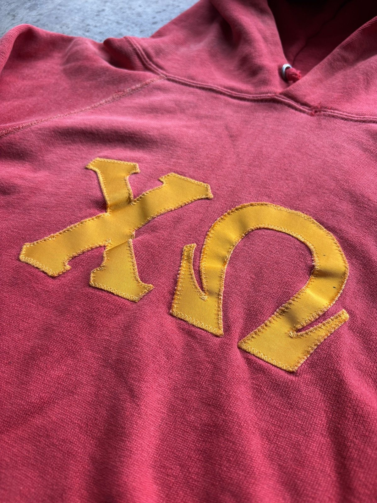 Other Vintage Raglan Sorority Hoodie Size US S / EU 44-46 / 1 - 2 Thumbnail