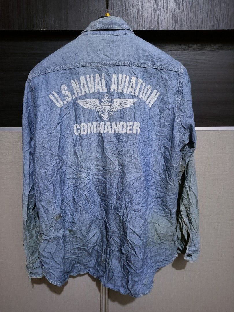 Alpha Industries Alpha industries chambray us naval Size US L / EU 52-54 / 3 - 6 Thumbnail