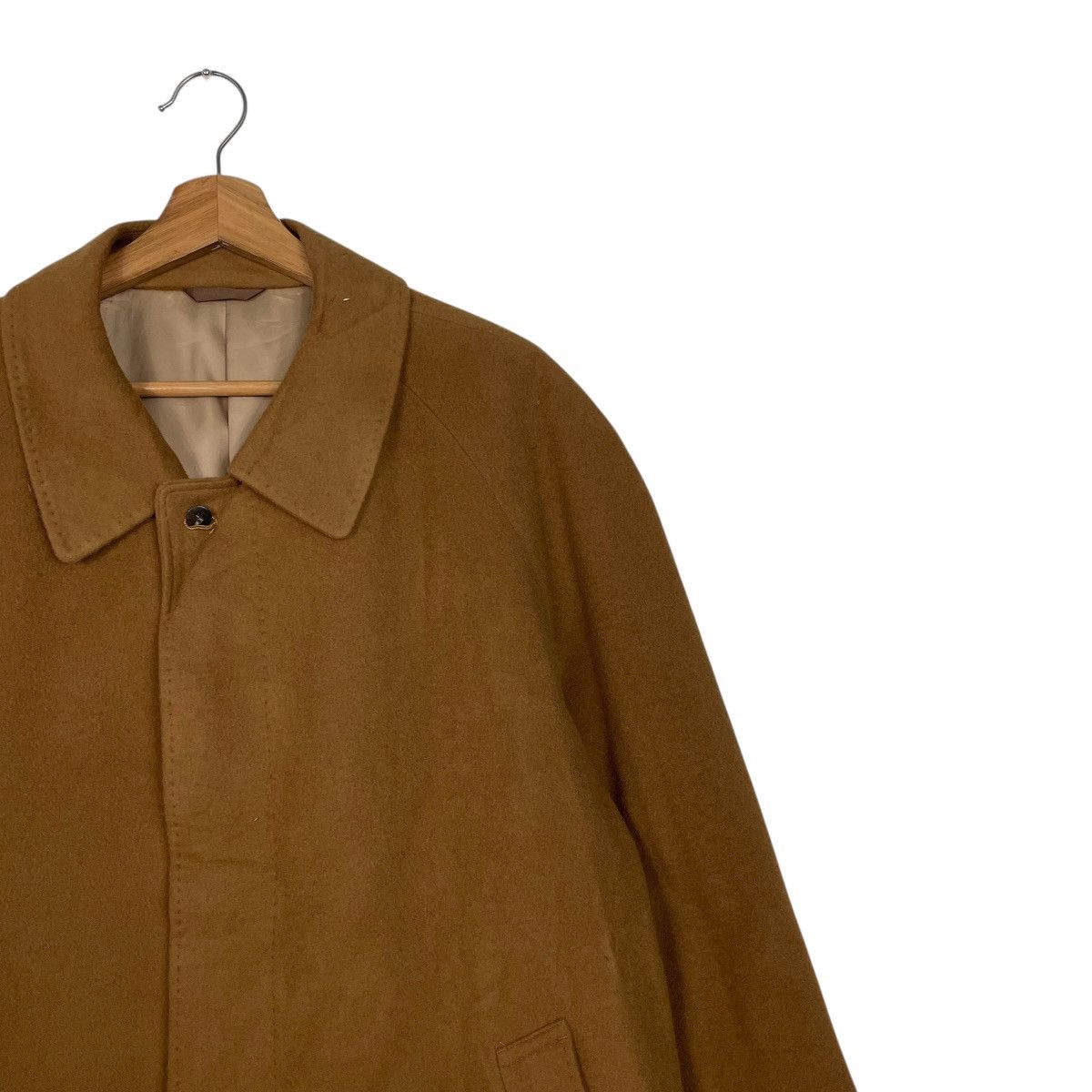 Japanese Brand Japanese Brand Brown Wool Cashmere Coat Size US M / EU 48-50 / 2 - 6 Thumbnail