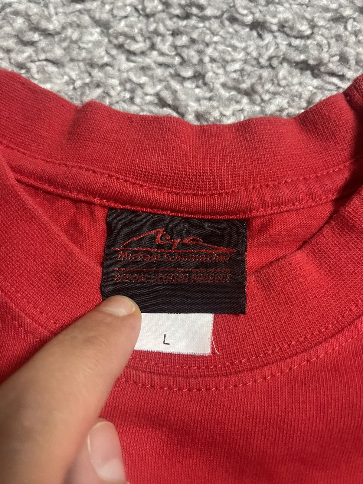 Formula 1 × Vintage FERRARI SCHUMACHER 2003 VINTAGE F1 TEAM WORLD CHAMPION L Size US L / EU 52-54 / 3 - 5 Thumbnail