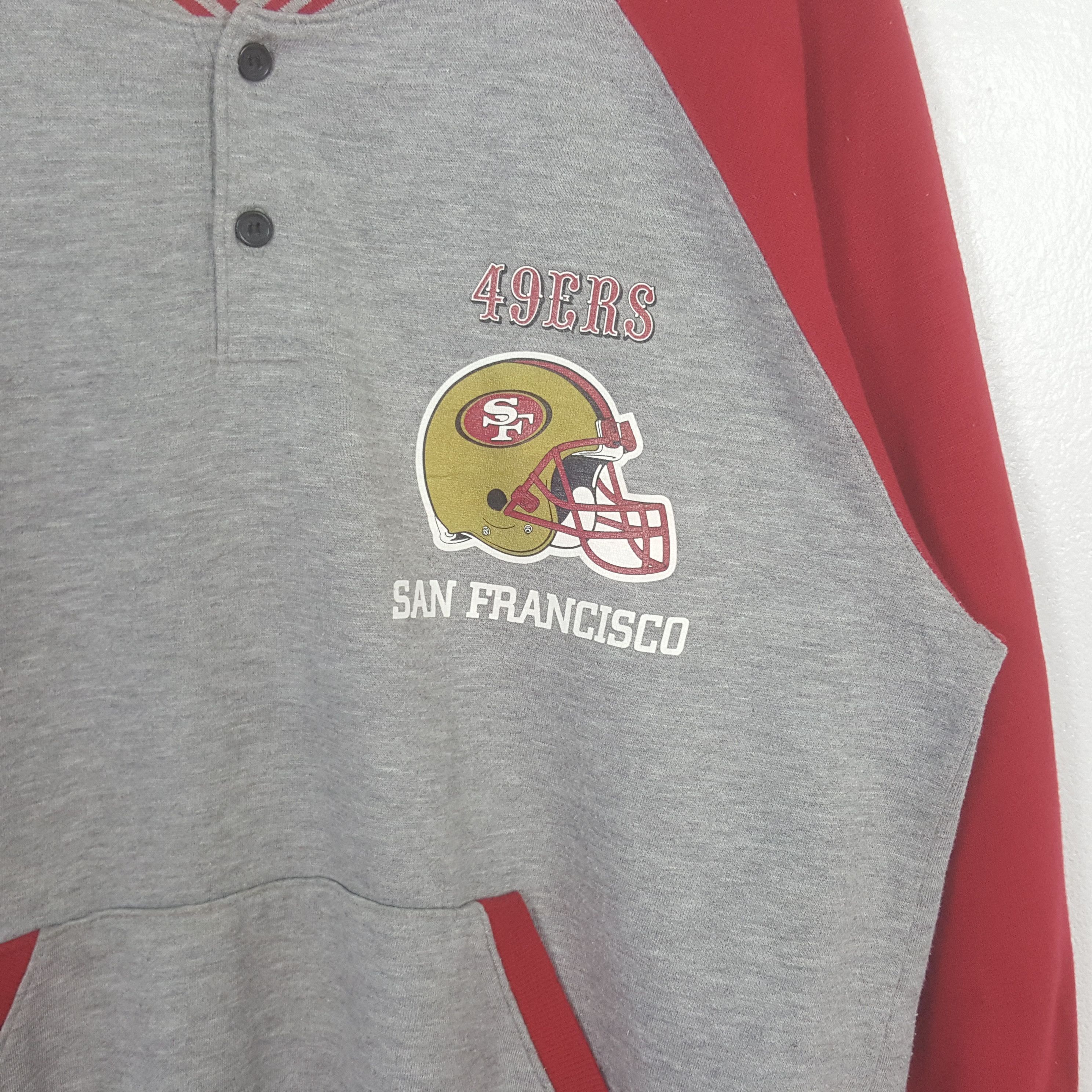 NFL Vintage 49ERS San Francisco Football Team Sweater C316N26 Size US L / EU 52-54 / 3 - 2 Thumbnail