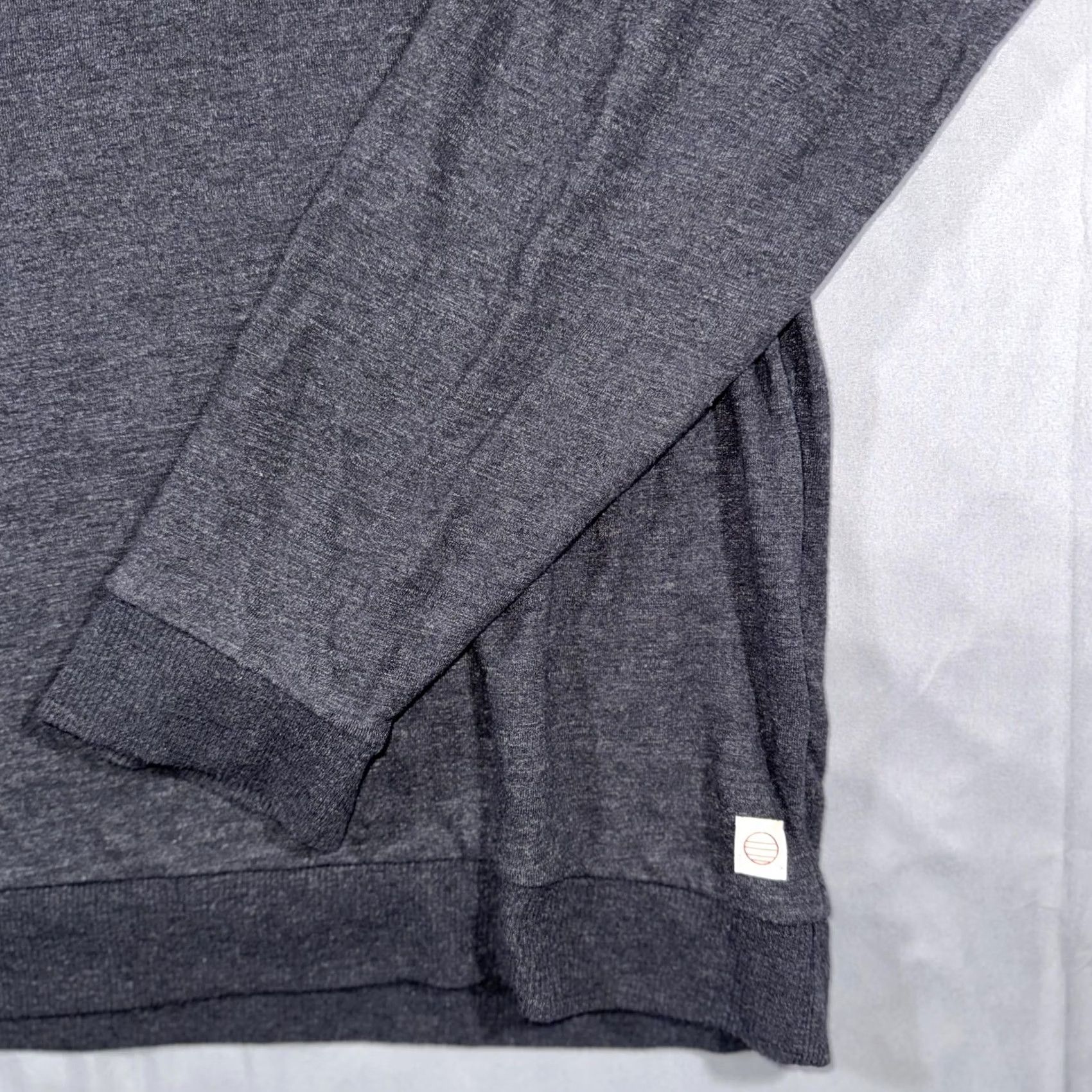 Marine Layer Marine Layer Sweatshirt Mens Large Gray Pocket Crewneck Lightweight Fleece Size US L / EU 52-54 / 3 - 5 Thumbnail