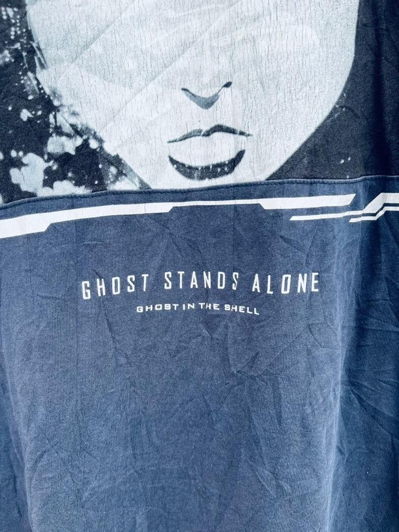 Japanese Brand Vintage Ghost In The Shell Ghost Stands Alone Shirt Size US L / EU 52-54 / 3 - 6 Thumbnail