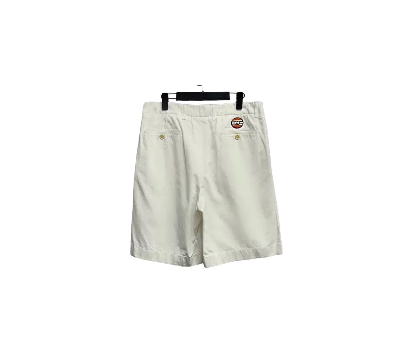 Gucci Gucci Logo Patch Denim Shorts Size 34 Size US 34 / EU 50 - 1 Thumbnail