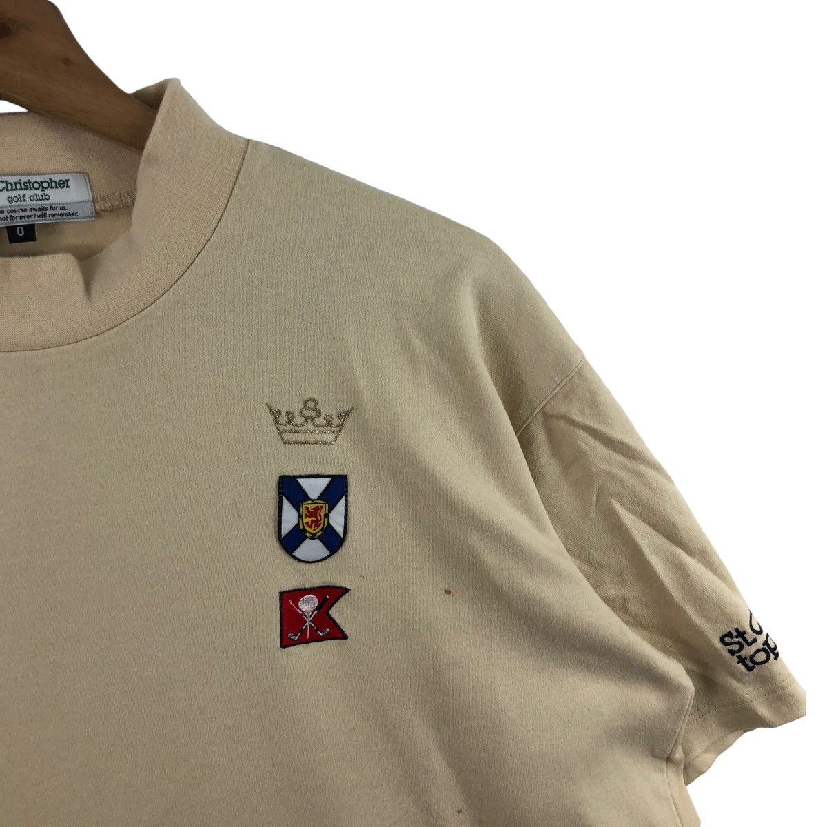 Vintage Vintage St. Christopher Golf Club T-Shirt Size US XL / EU 56 / 4 - 3 Thumbnail