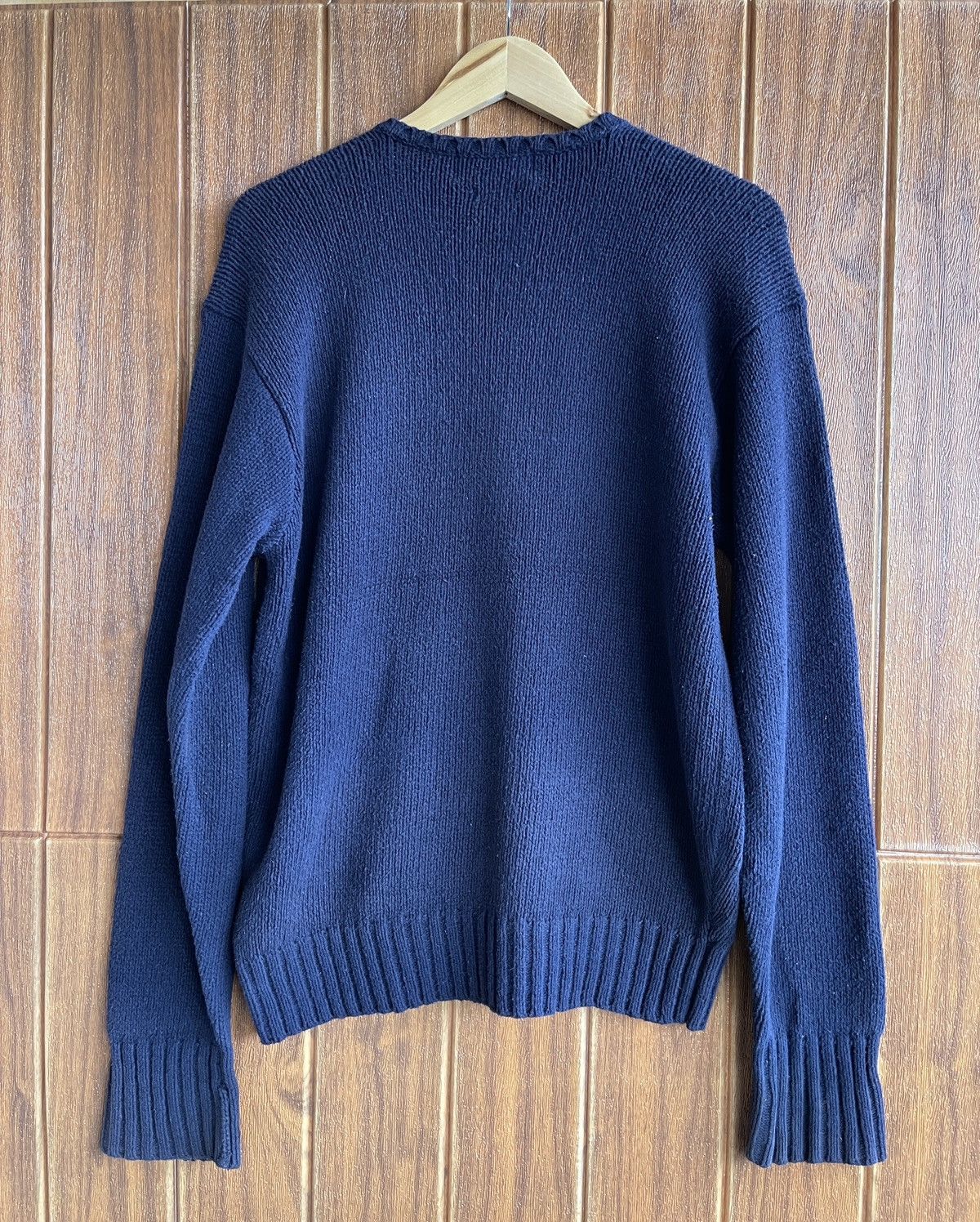 Polo Ralph Lauren Last Drop🔥Rare🔥Vintage Polo Ralph Laurent Sweat Knit Shirt Size US L / EU 52-54 / 3 - 12 Thumbnail