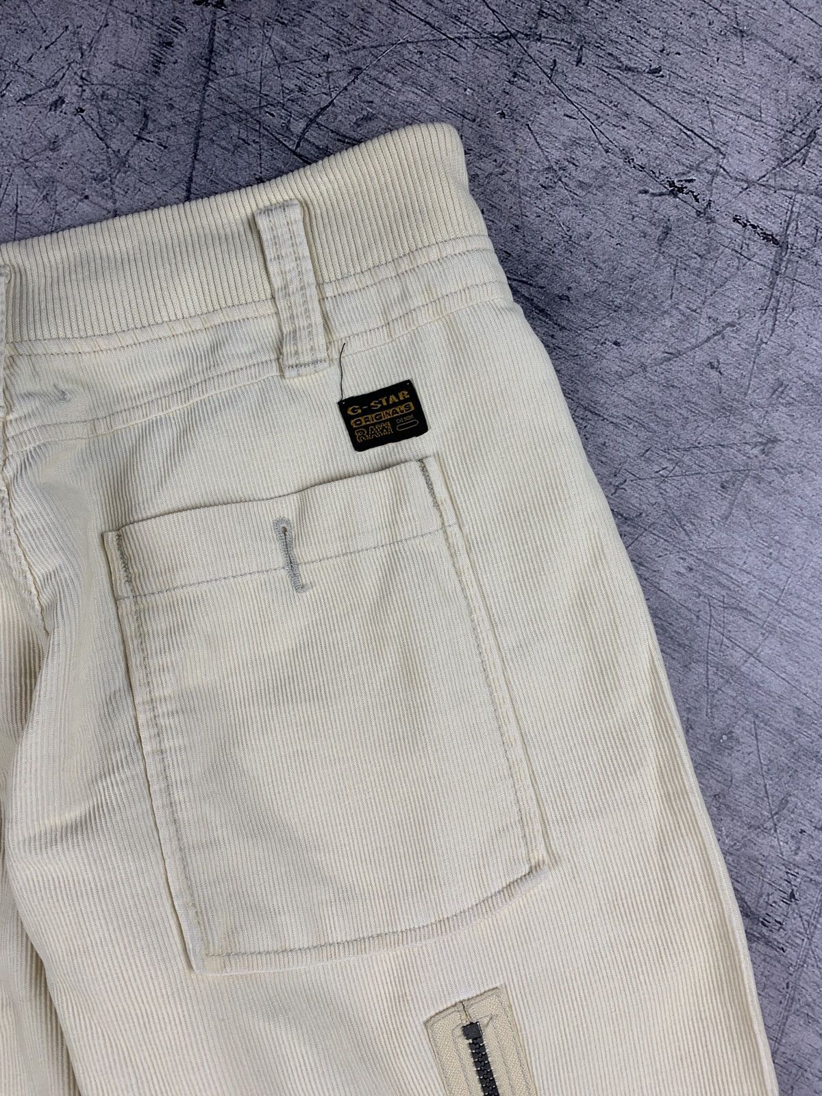 G-Star × Vintage Vintage G-Star Raw Zipper Cargo Velvet Pants 90s avant garde Size US 28 / EU 44 - 5 Thumbnail
