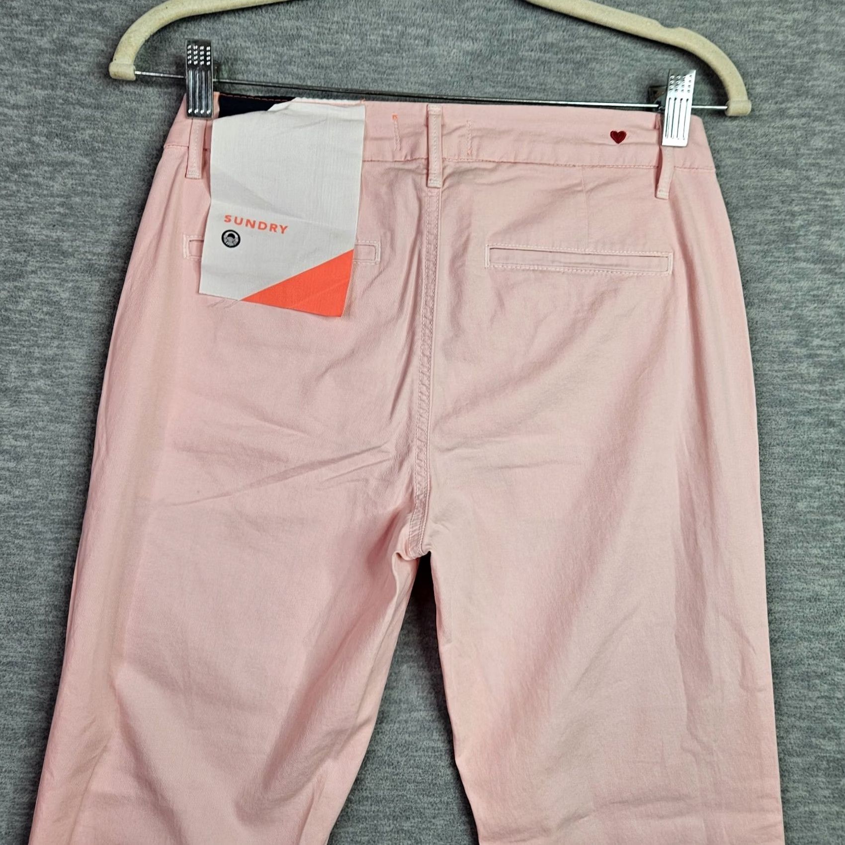 Sundry Sundry Womens Pink Stretch Pants Slim Straight Leg Regular 25 Pants Womens Pink Stretch Sundry Clothing Pants Regular 25 Slim Straight Leg Mens? Size 42" / US 20 - 4 Thumbnail