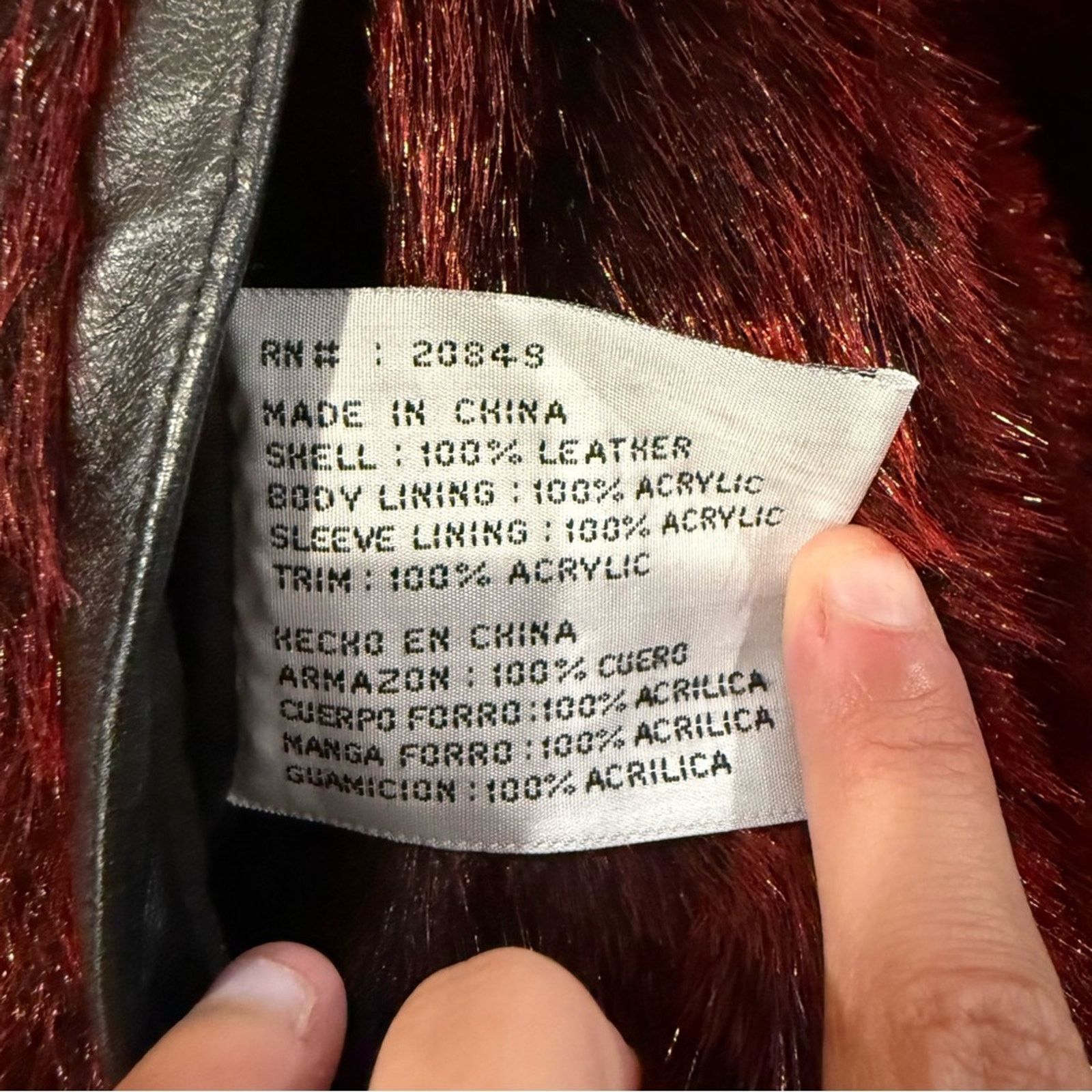 Ecko Unltd. Vintage Y2K Ecko Unltd. Reversible Leather Jacket Womens L Size L / US 10 / IT 46 - 5 Thumbnail