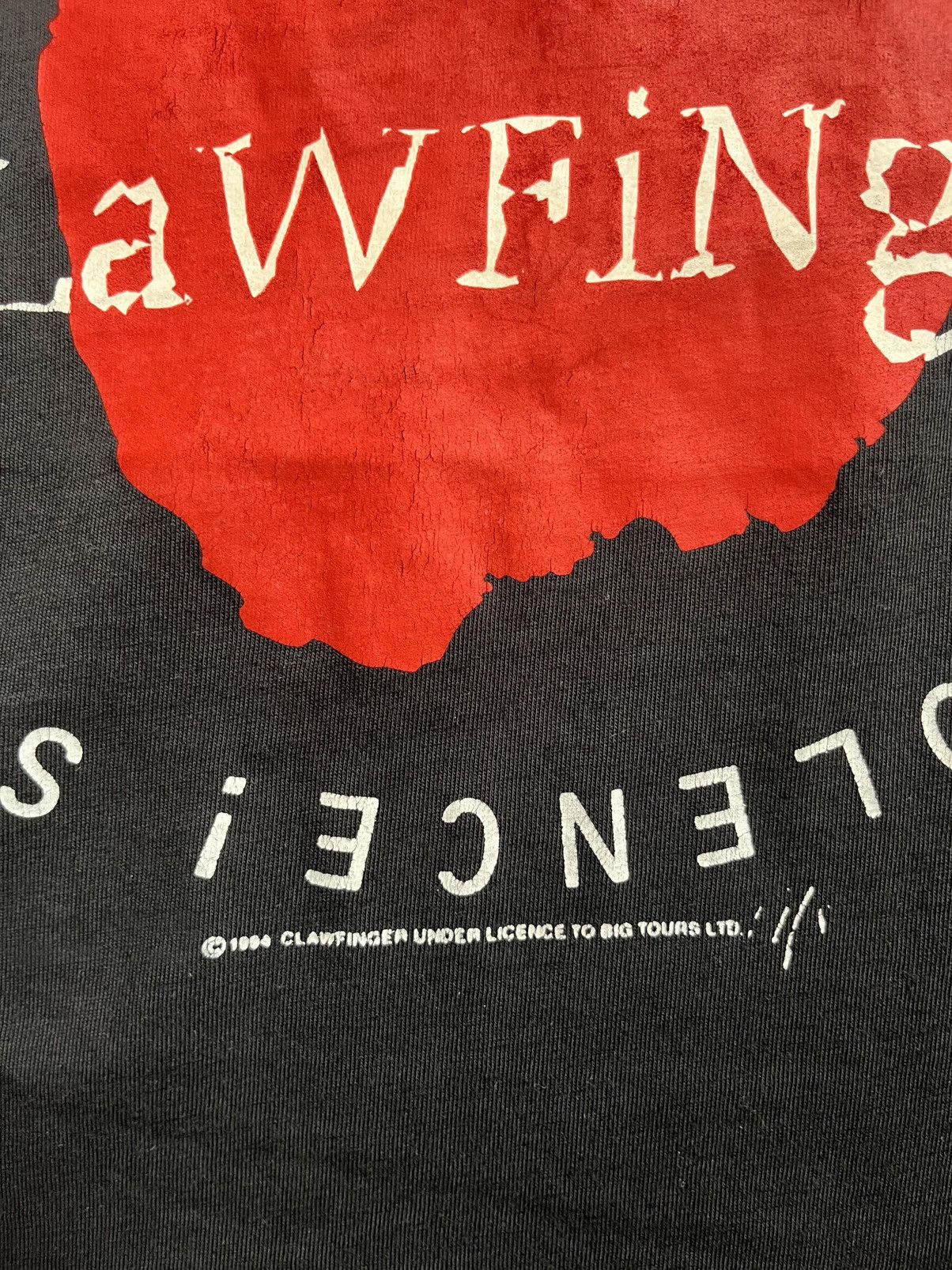 Band Tees RARE Vintage Clawfinger Tour 1996 Band Tshirt Size US M / EU 48-50 / 2 - 4 Thumbnail