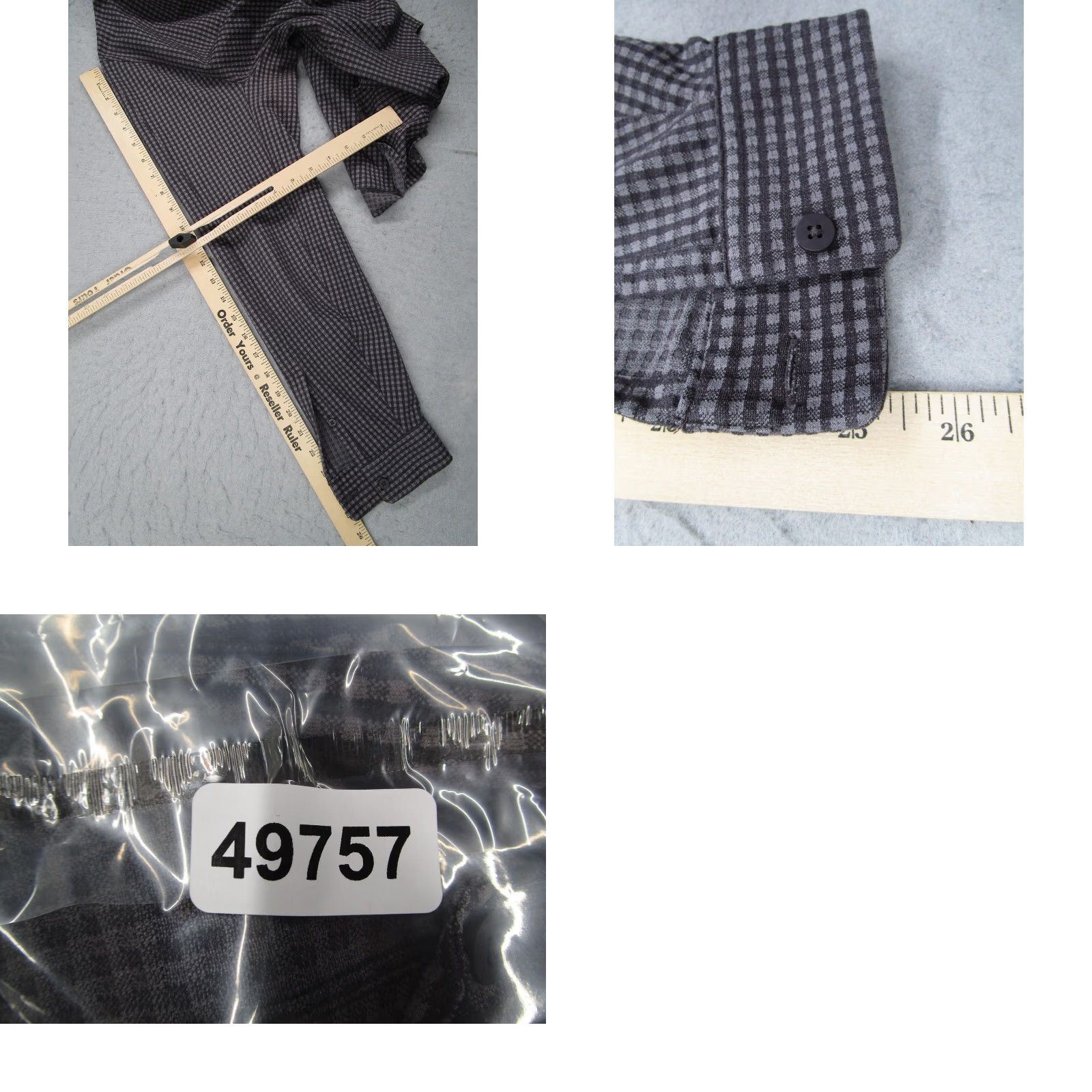 Lululemon Lululemon Shirt Mens Large Gray Black Long Sleeve Button Up Casual Pocket Size US L / EU 52-54 / 3 - 8 Thumbnail