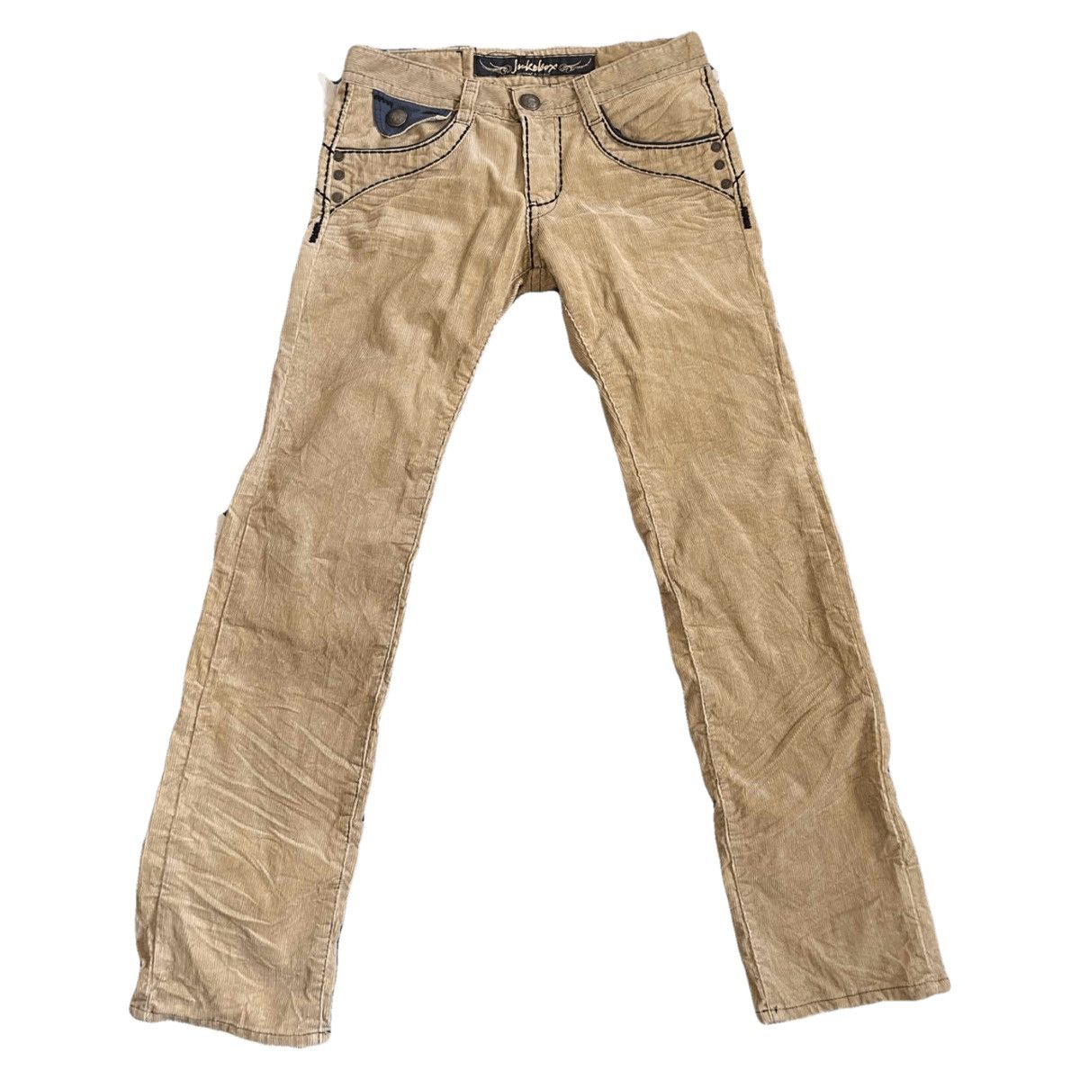 If Six Was Nine 2000s Japanese archive vkei button stitch corduroy pants Size US 31 - 5 Thumbnail