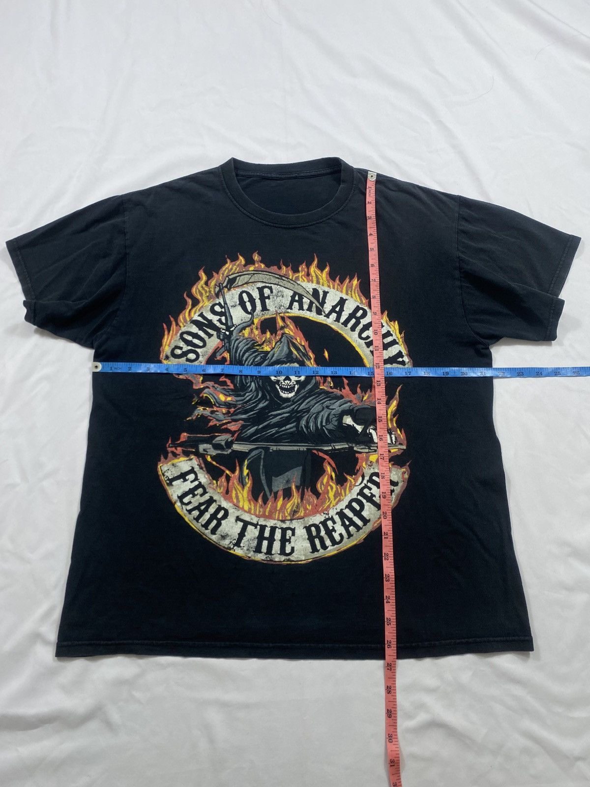 West Coast Choppers Distressed Faded Sons Of Anarchy Fear The Reaper Size US M / EU 48-50 / 2 - 6 Thumbnail
