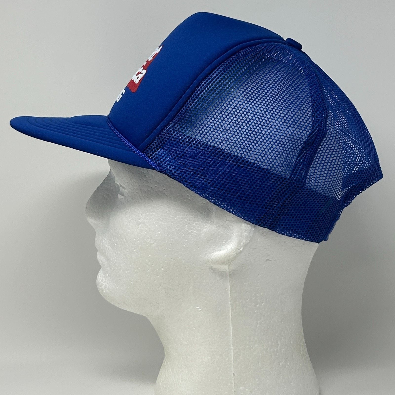 Vintage Vintage Great American Towing Trucker Hat Baseball Cap Blue Size ONE SIZE - 6 Thumbnail