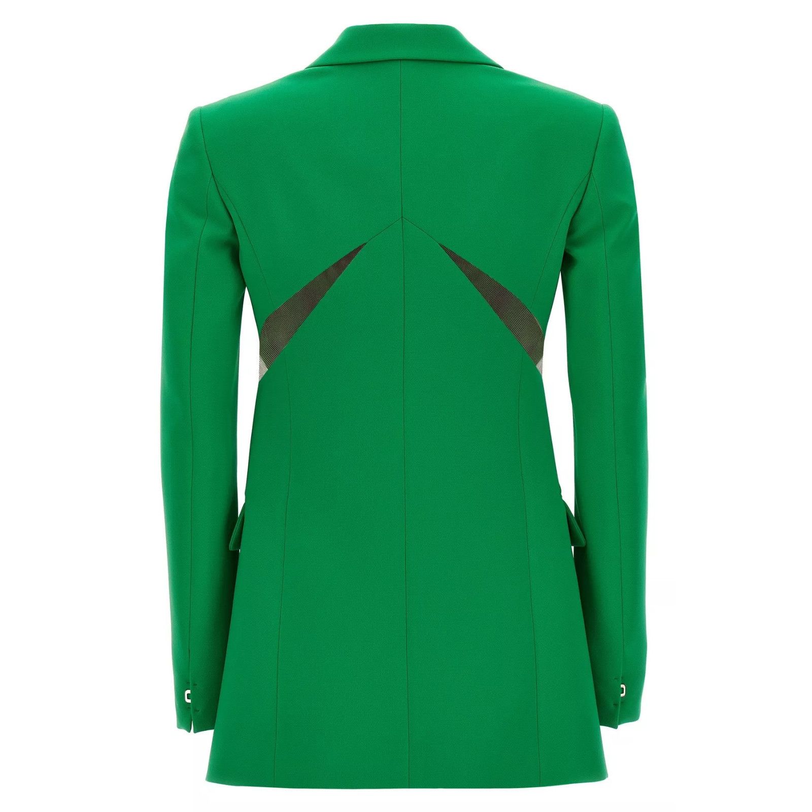 Dsquared2 DSQUARED2 Tulle Insert Green Blazer Jacket New & Authentic ( Size M / US 6-8 / IT 42-44 - 2 Thumbnail