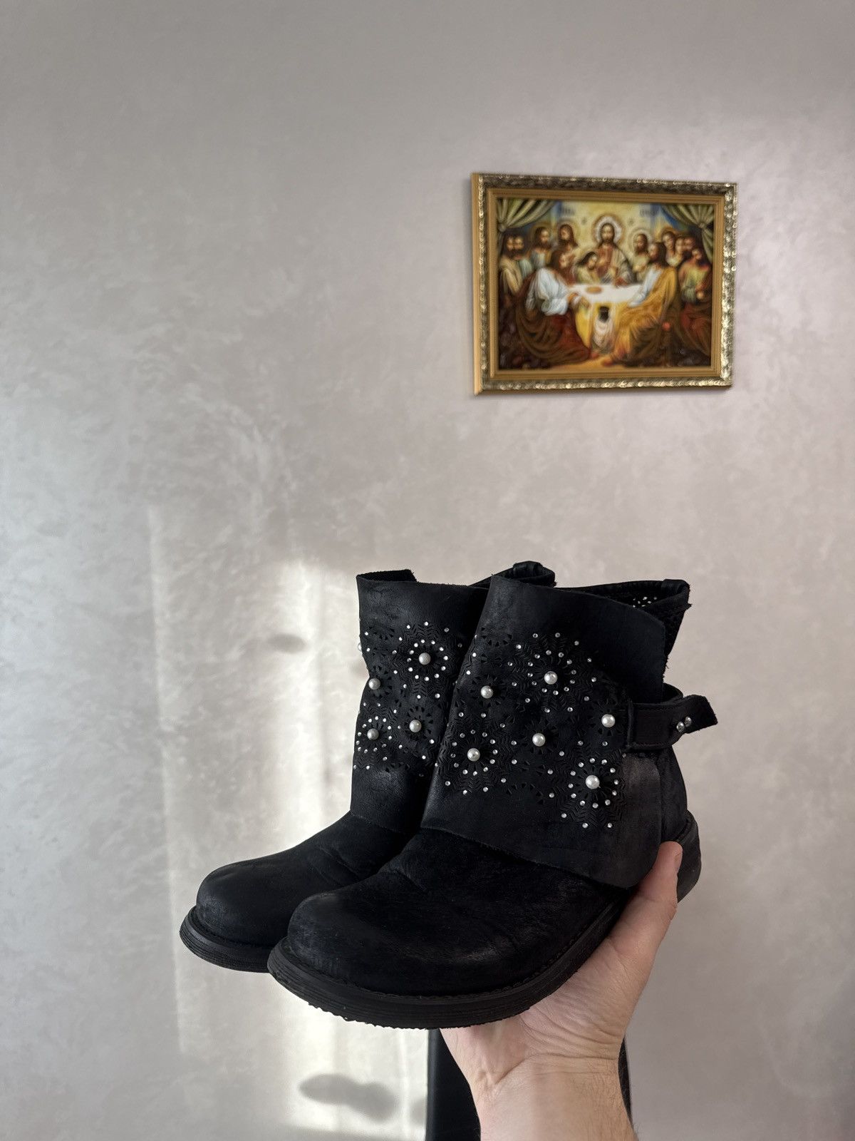 A.S.98 A.S. 98 style avant garde hype leather boots ankle boots Size US 6.5 / EU 39-40 - 1 Thumbnail